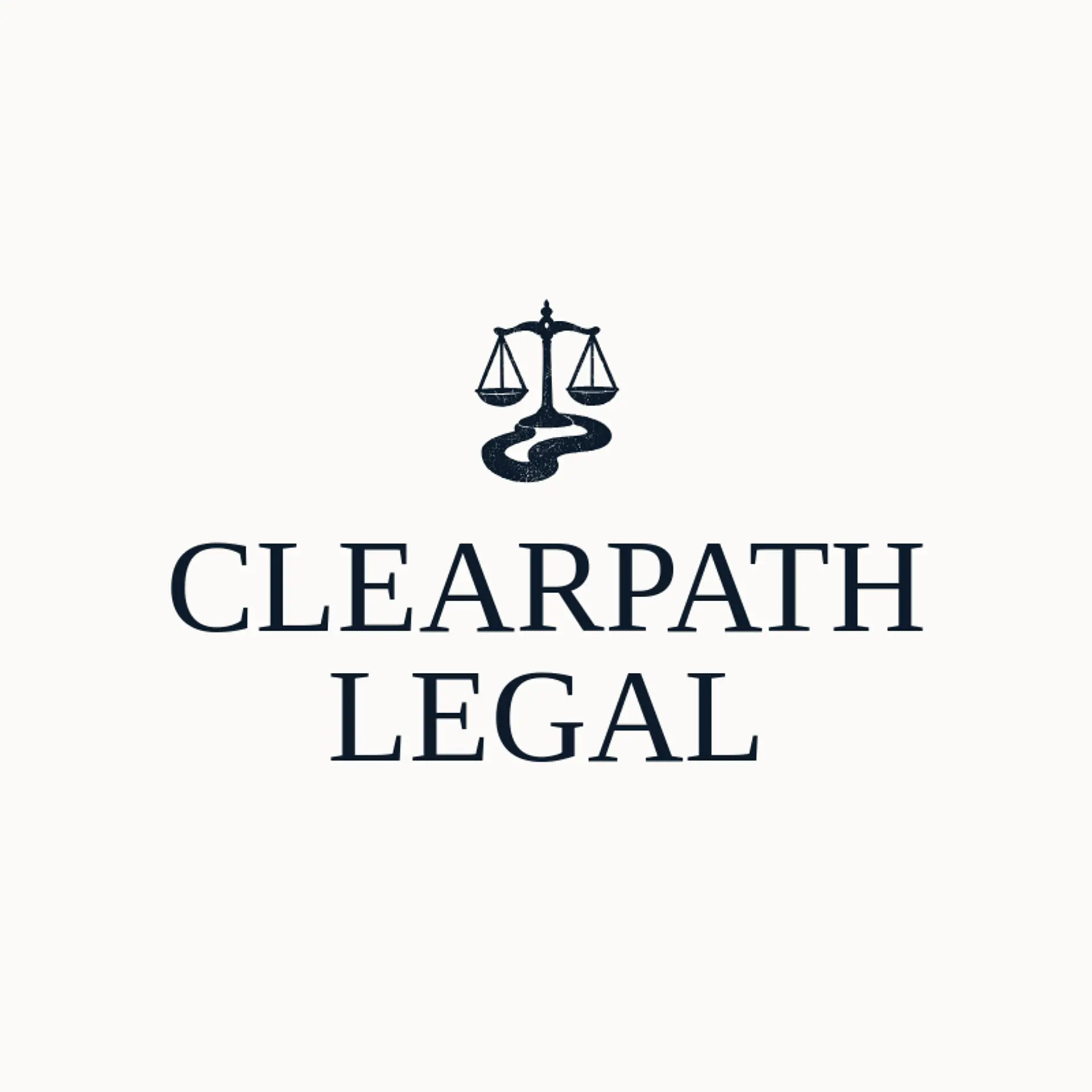 Clearpath Legal logo for legal