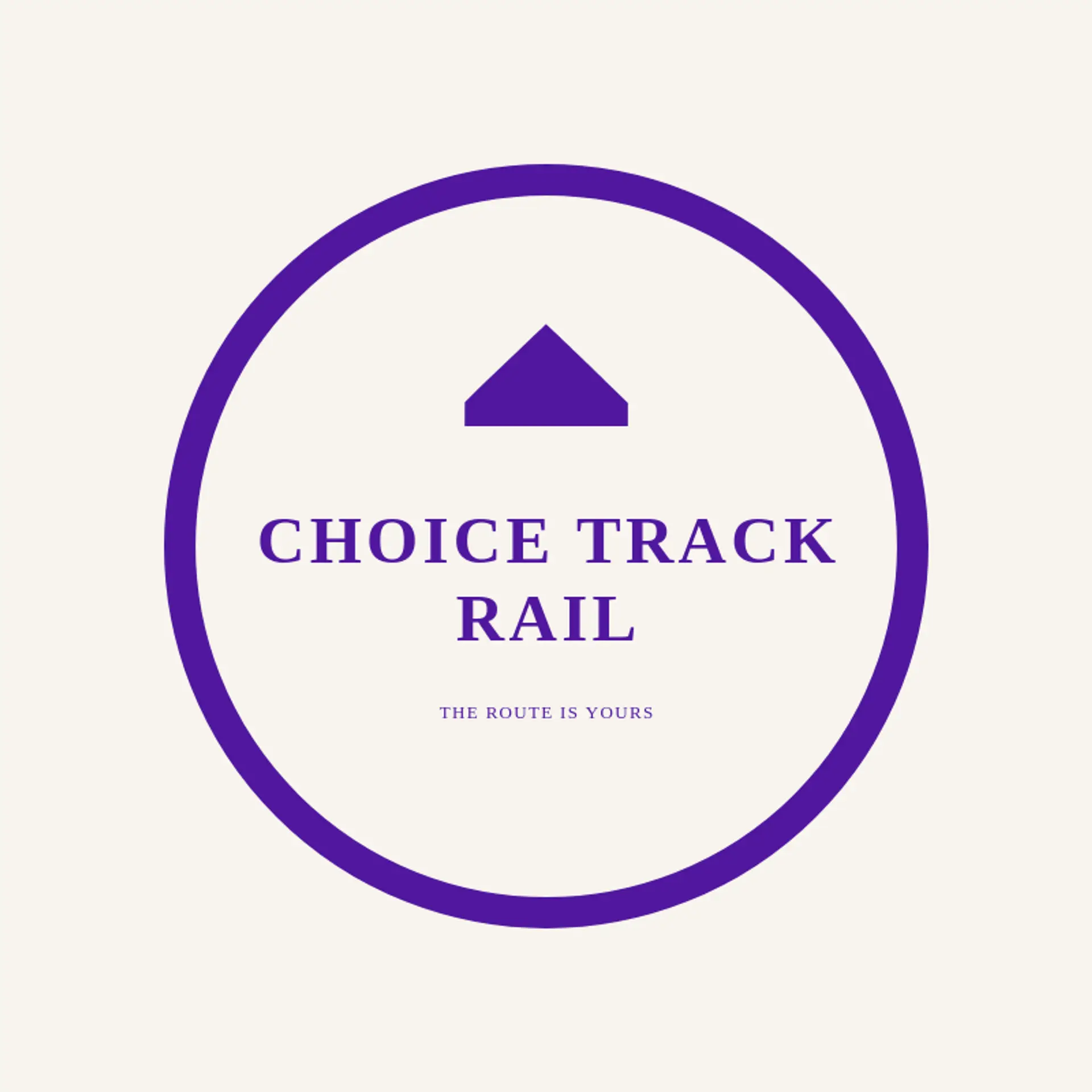 Choice Track Rail logo for railroad
