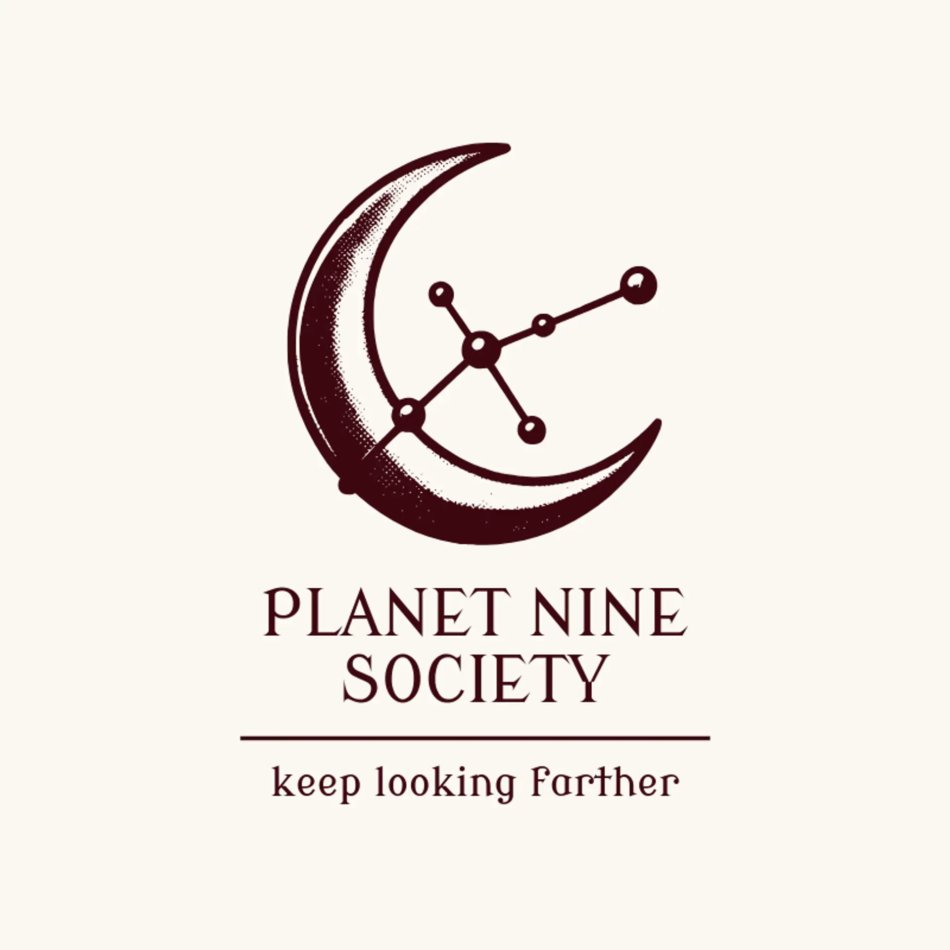 Planet Nine Society logo for alien