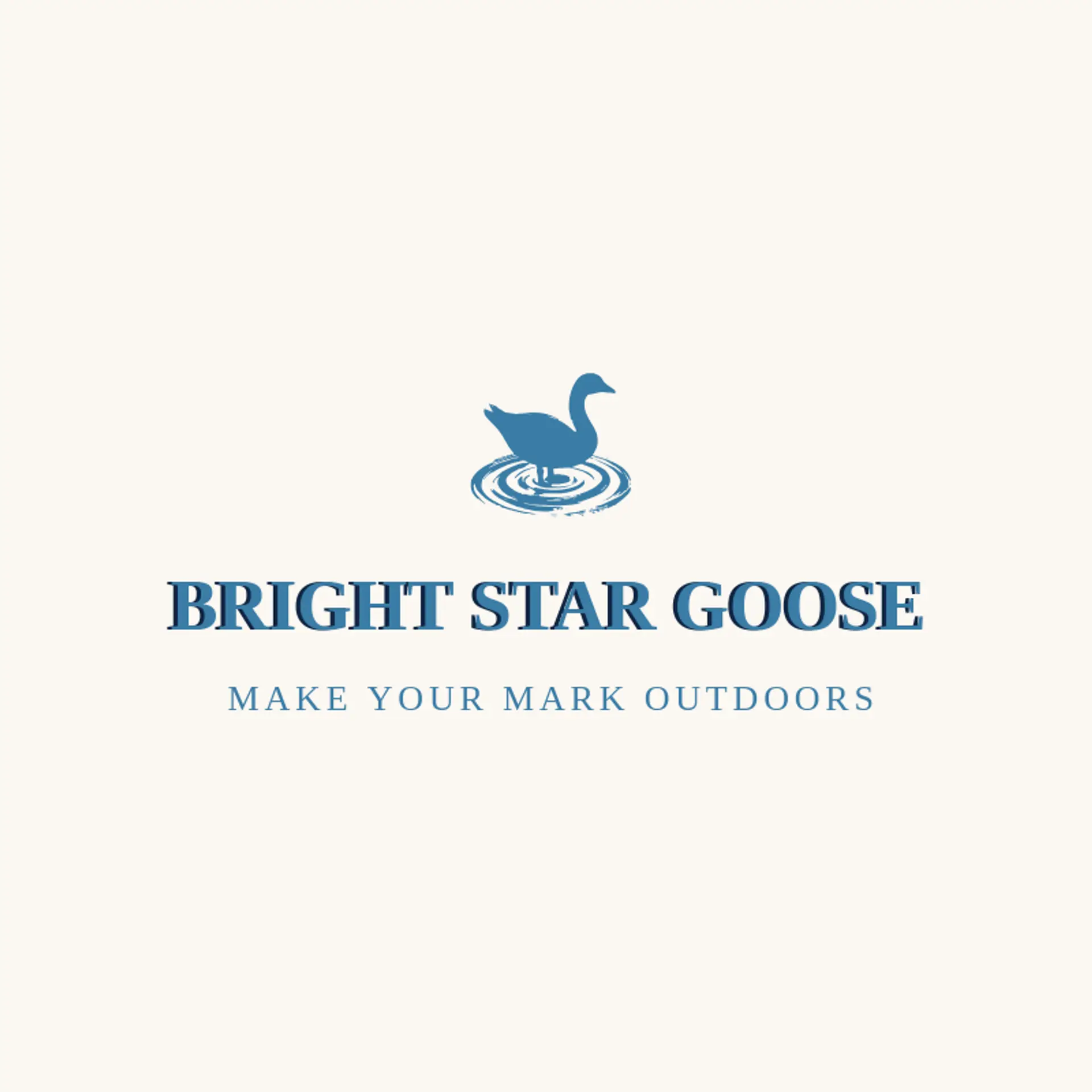 Bright Star Goose logo for goose