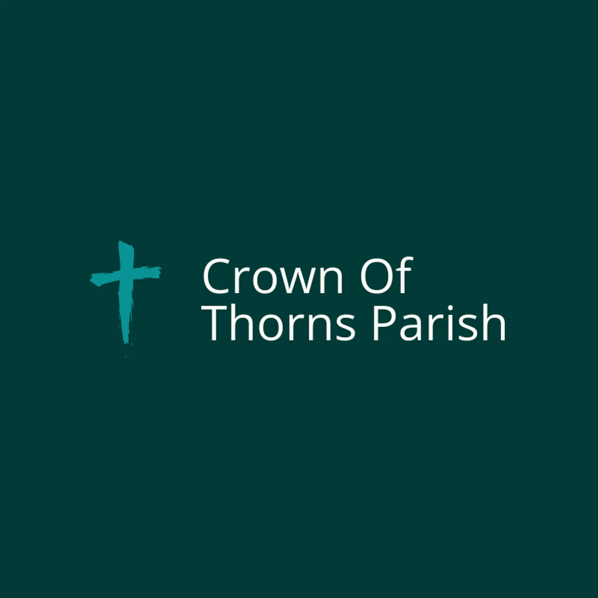 Crown of Thorns Parish logo for catholic
