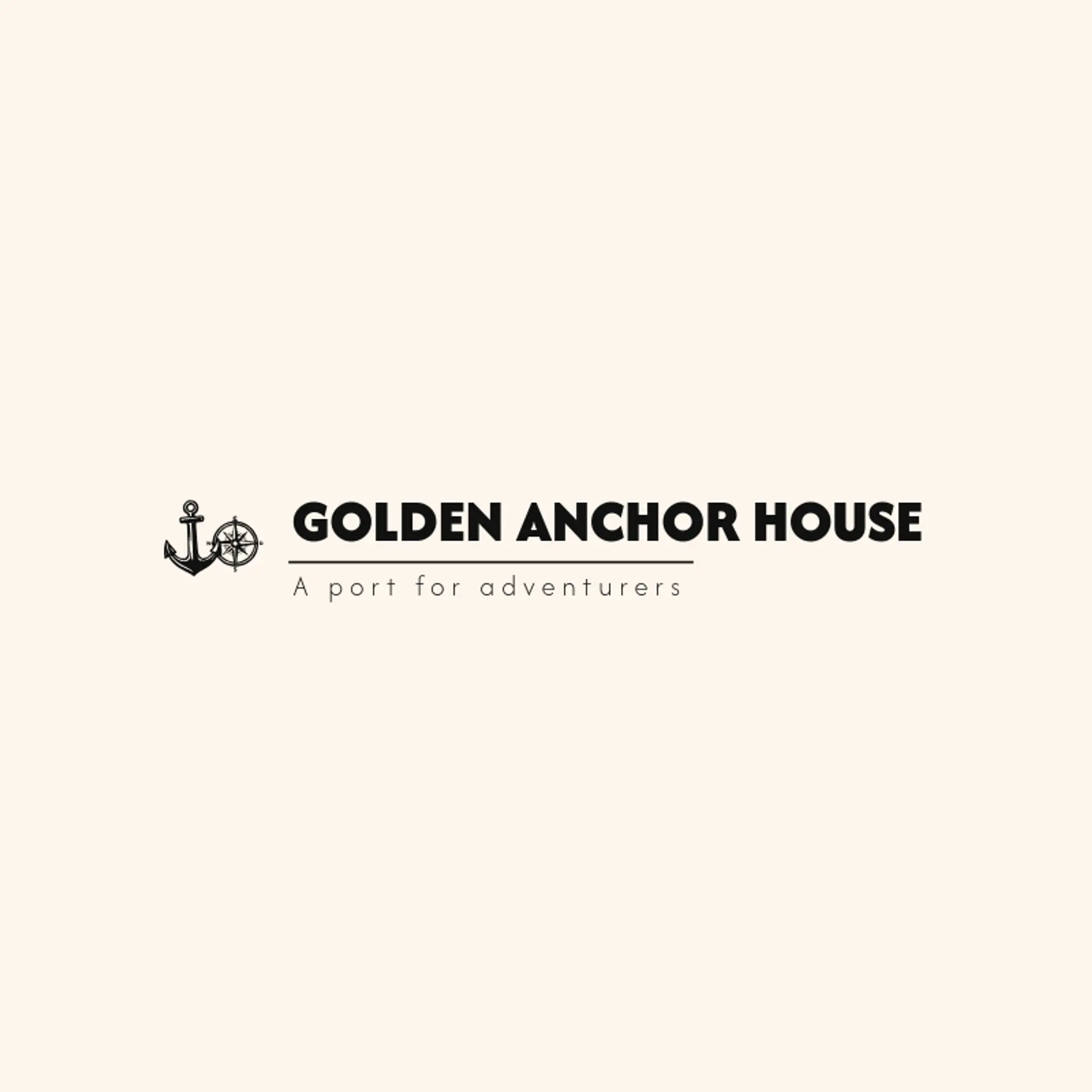 Golden Anchor House logo for pirate