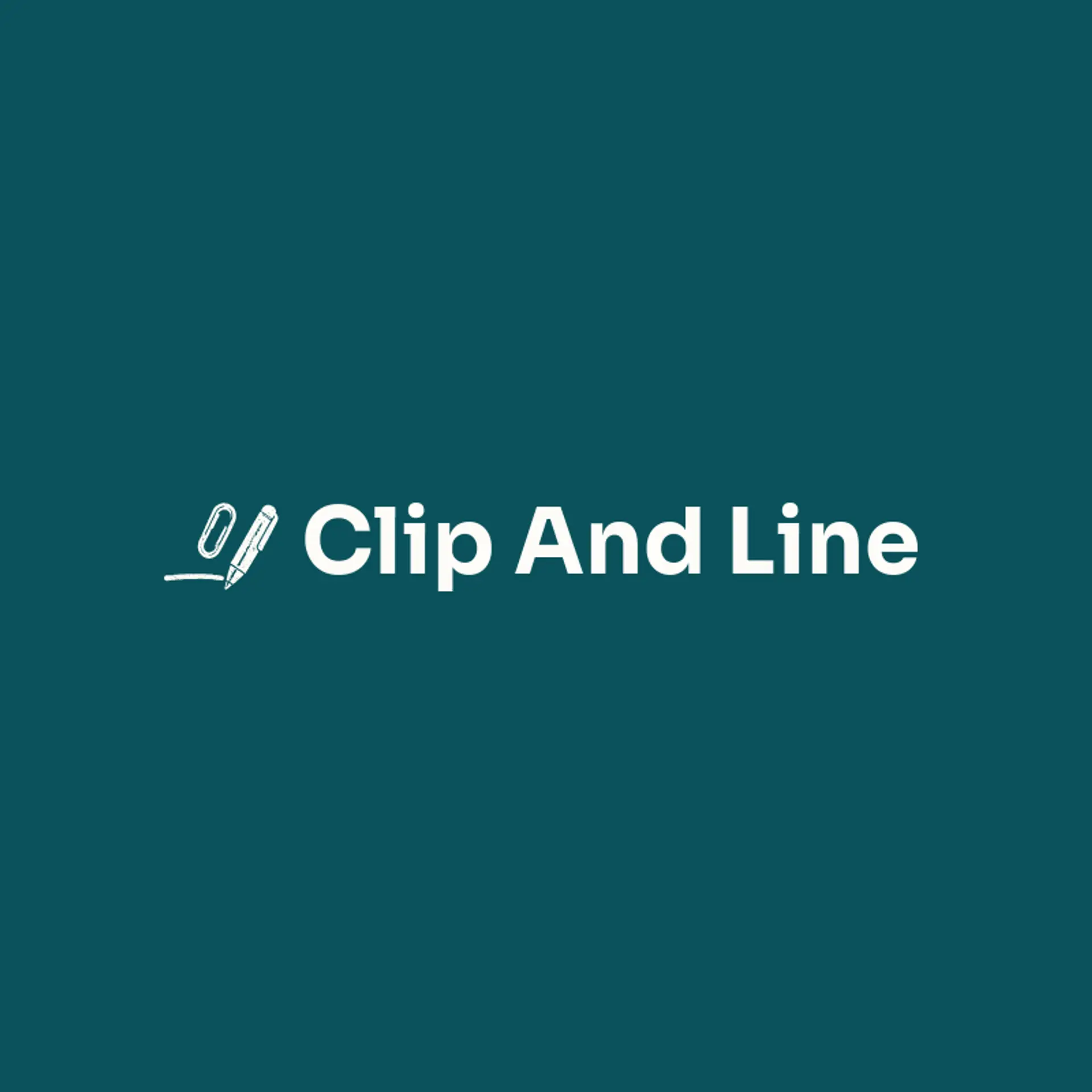 Clip And Line logo for pen