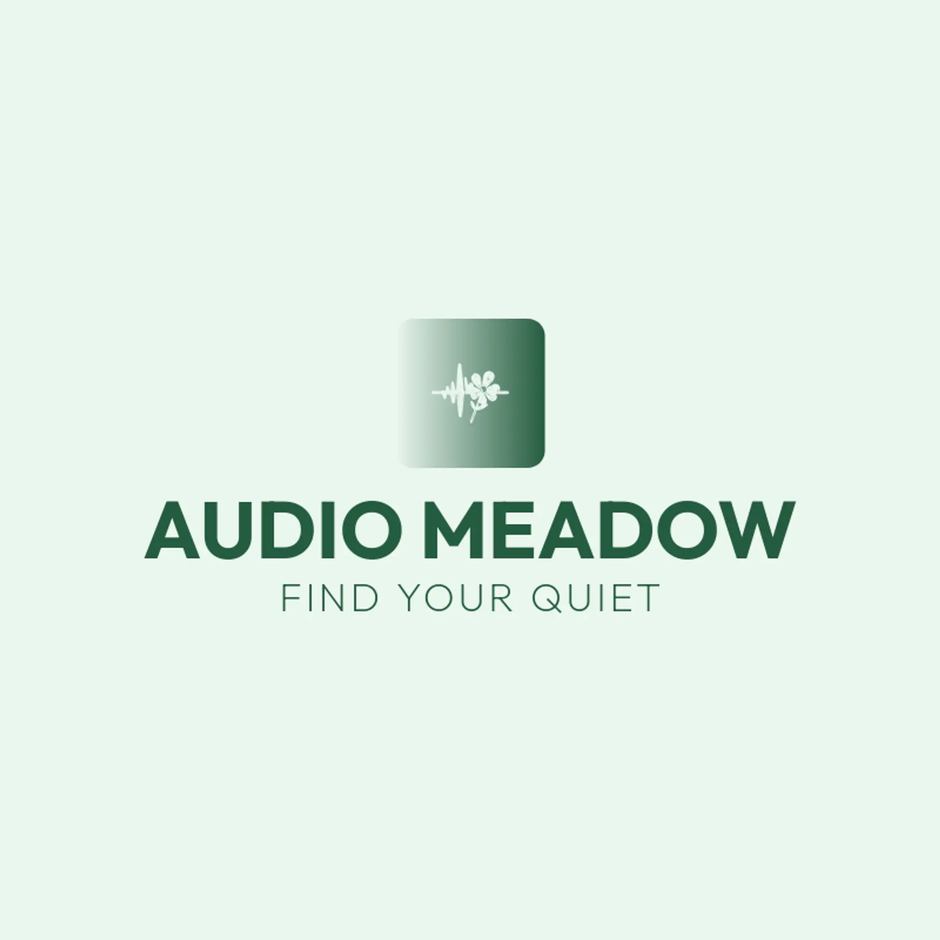 Audio Meadow logo for sound