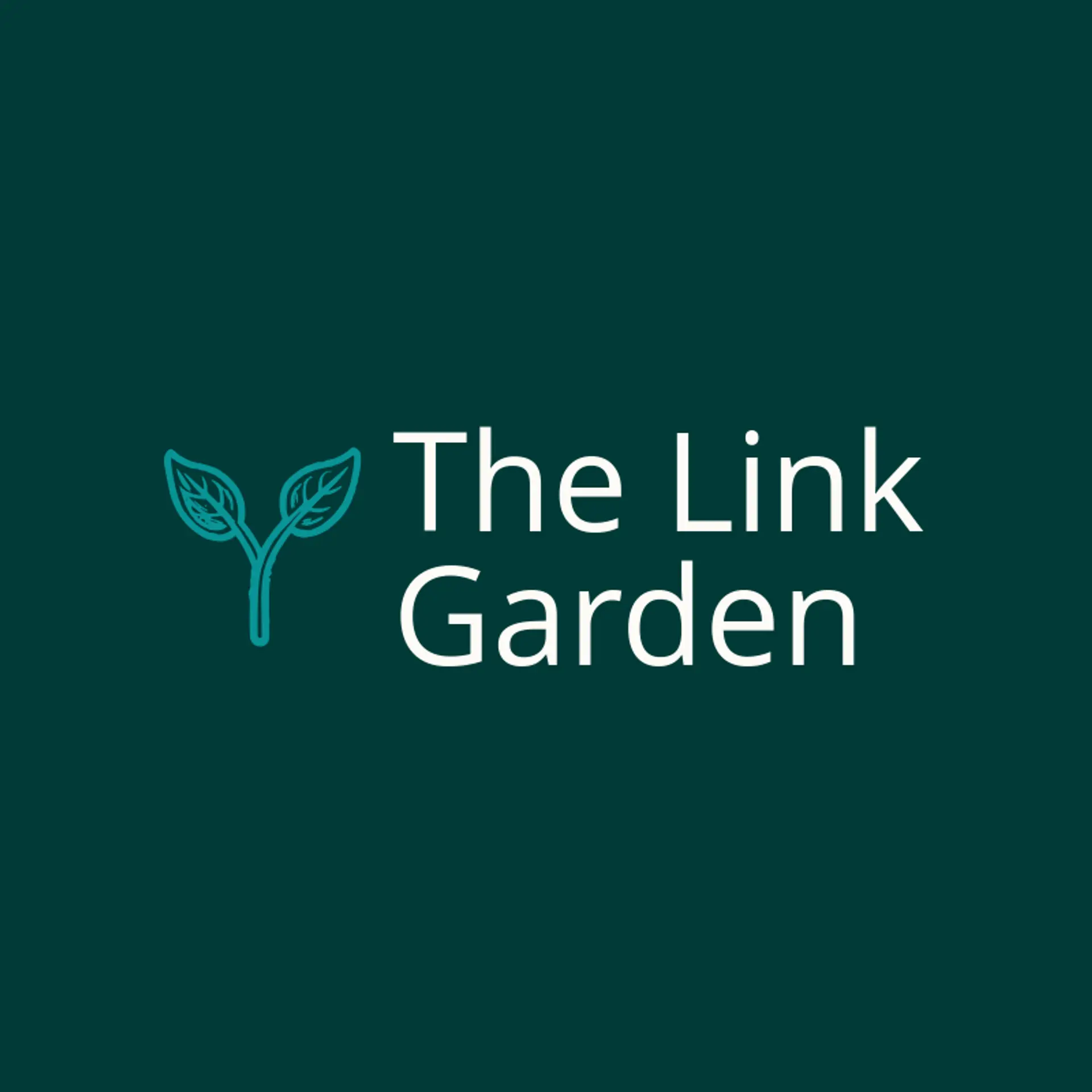 The Link Garden logo for social