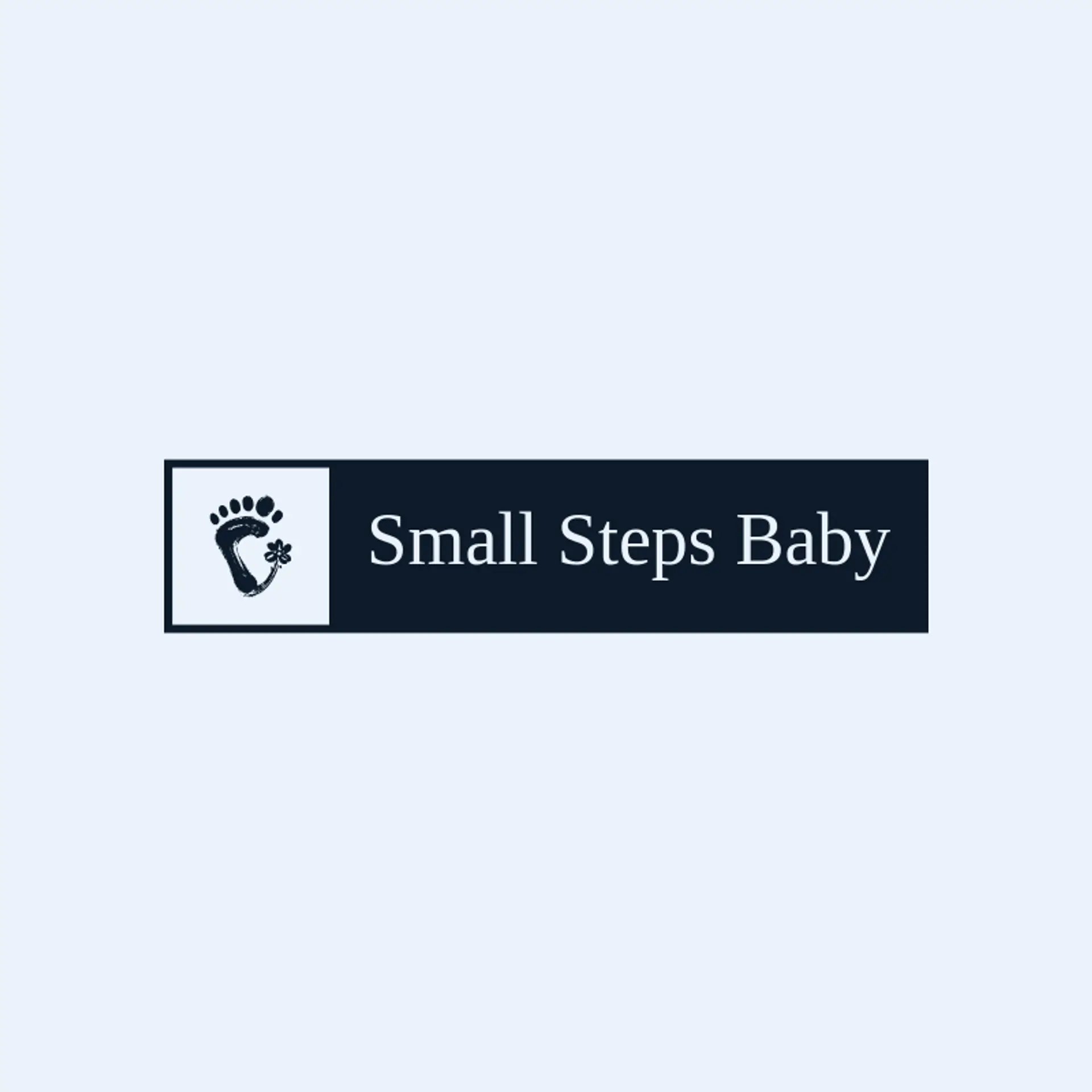 Small Steps Baby logo for baby