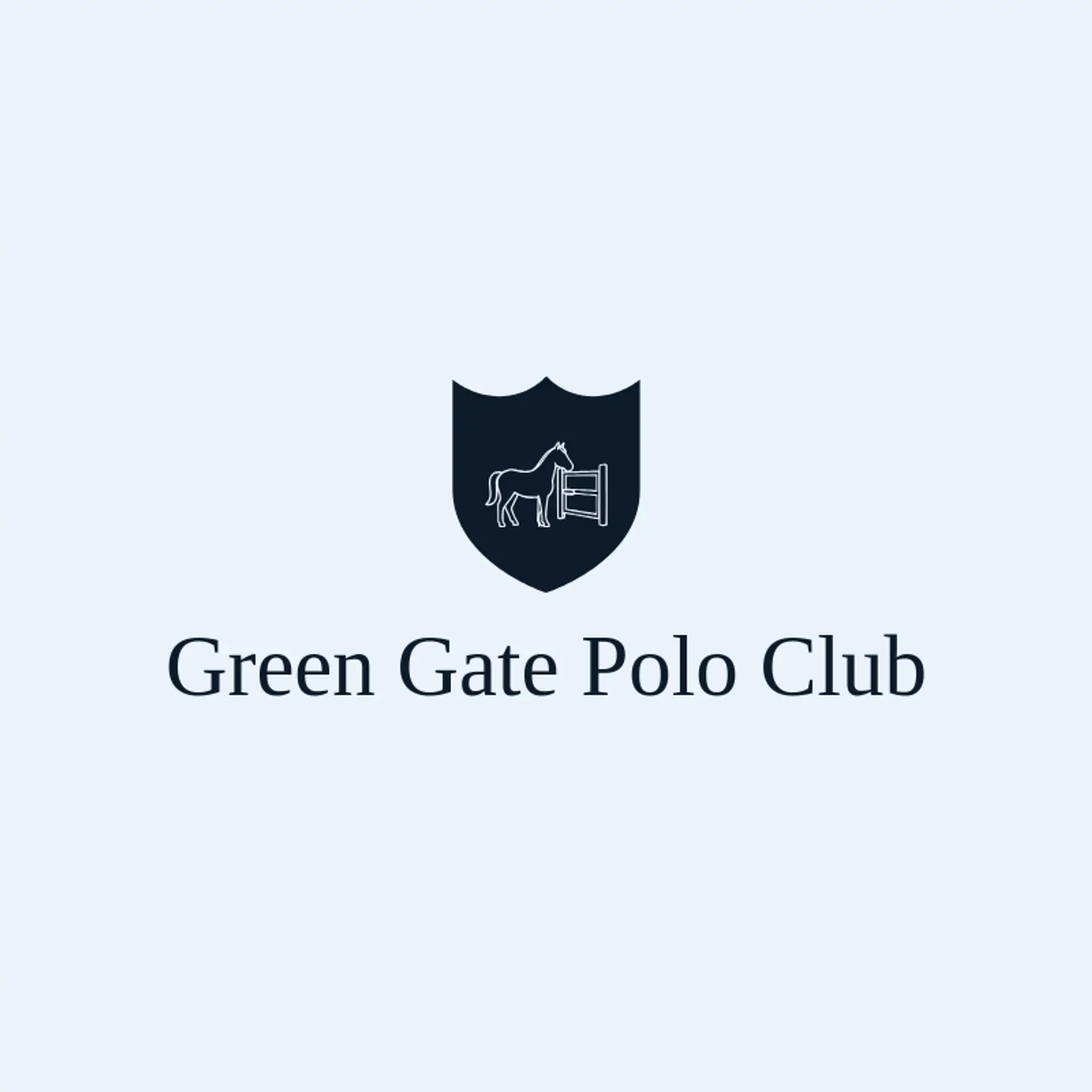 Green Gate Polo Club logo for polo