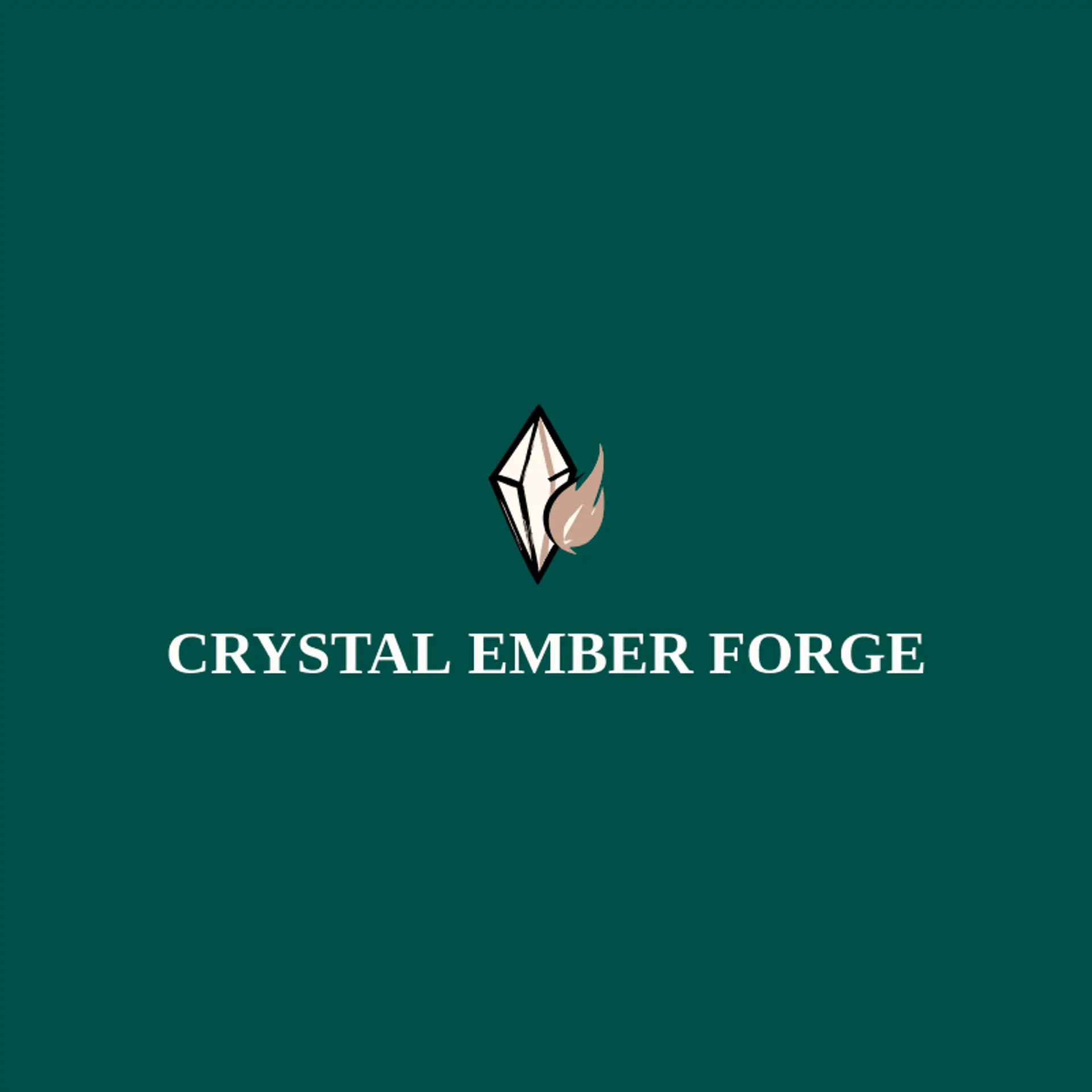 Crystal Ember Forge logo for crystal