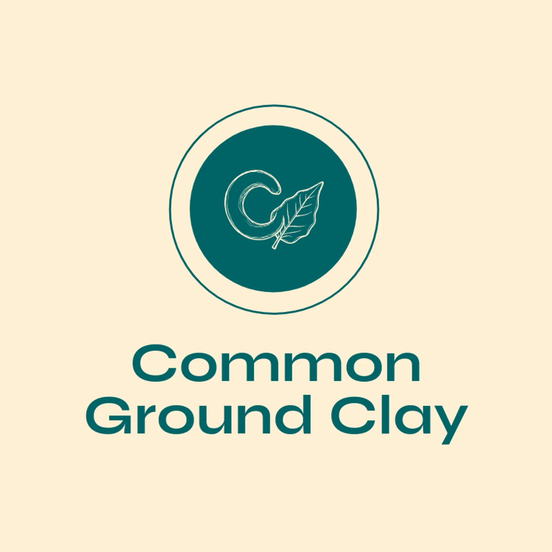 Common Ground Clay logo for clay