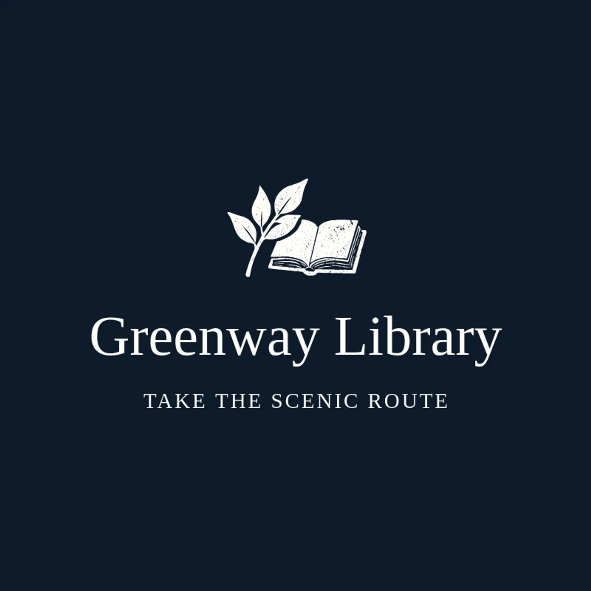 Greenway Library logo for library