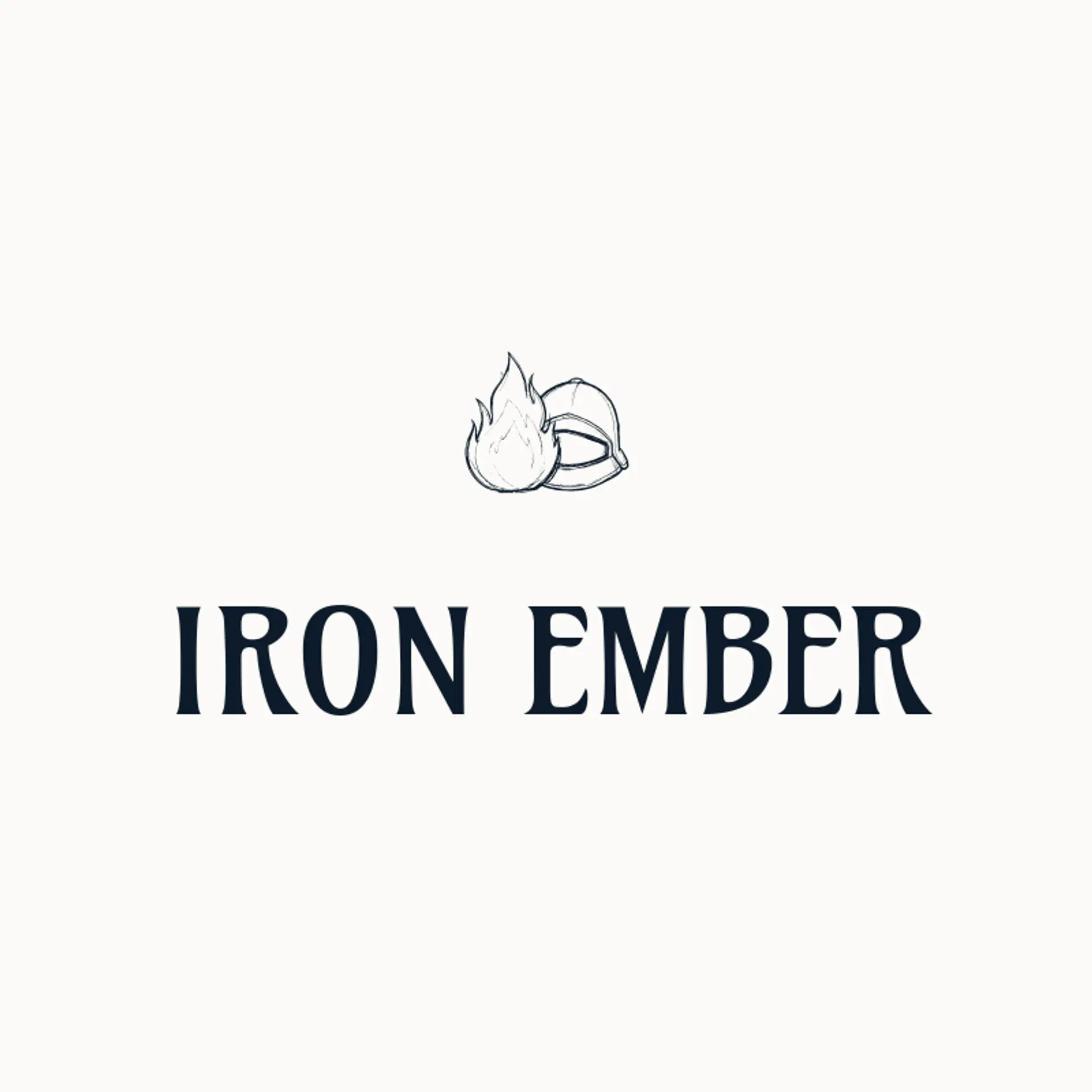 Iron Ember logo for fire department