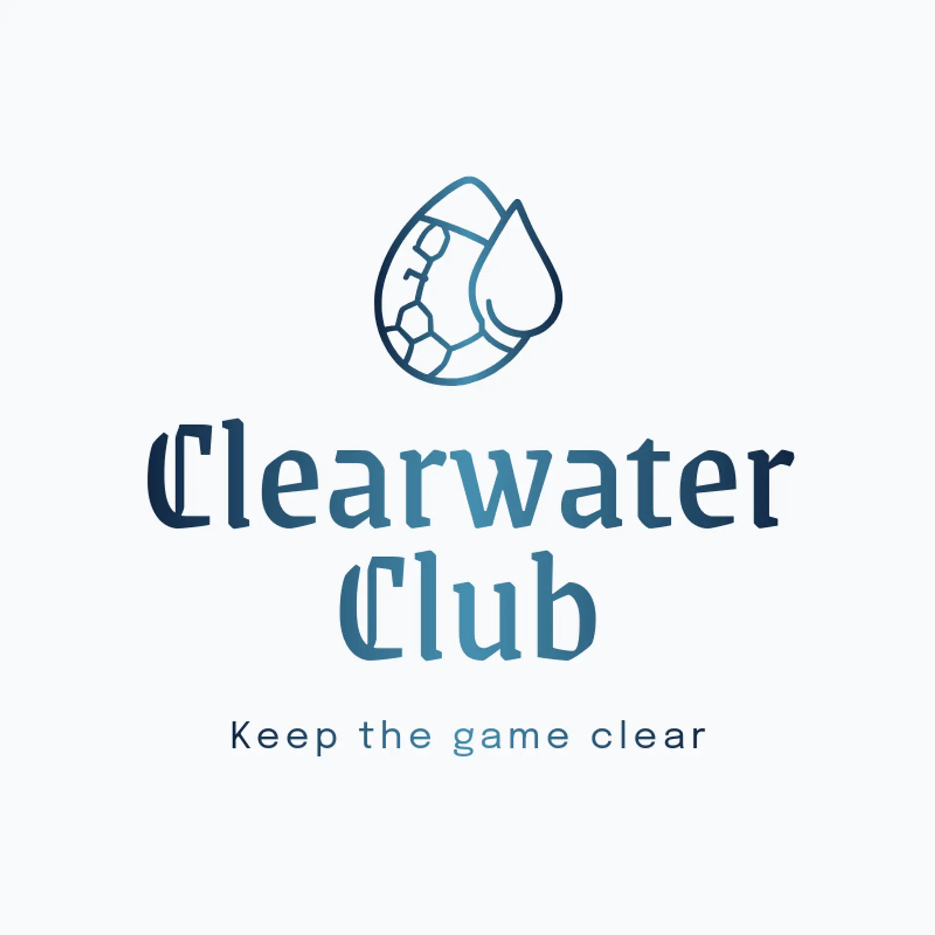 Clearwater Club logo for football team