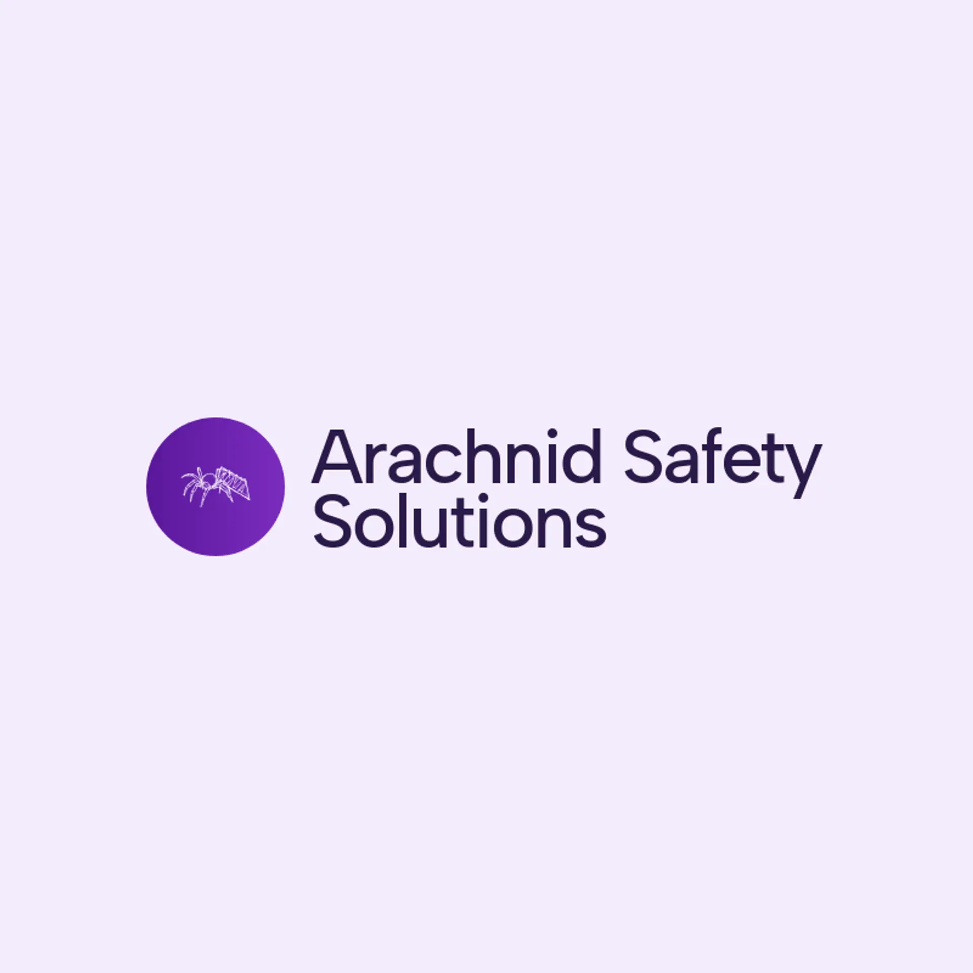 Arachnid Safety Solutions logo for spider