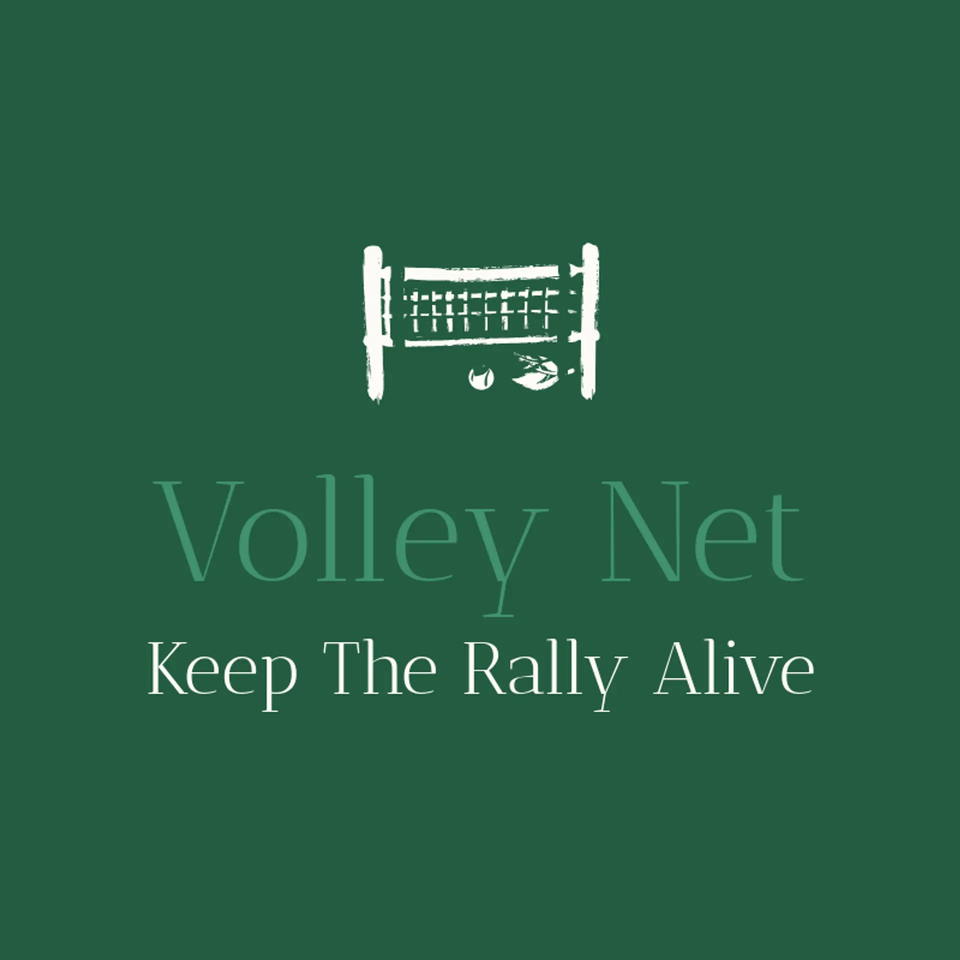 Volley Net logo for pickleball