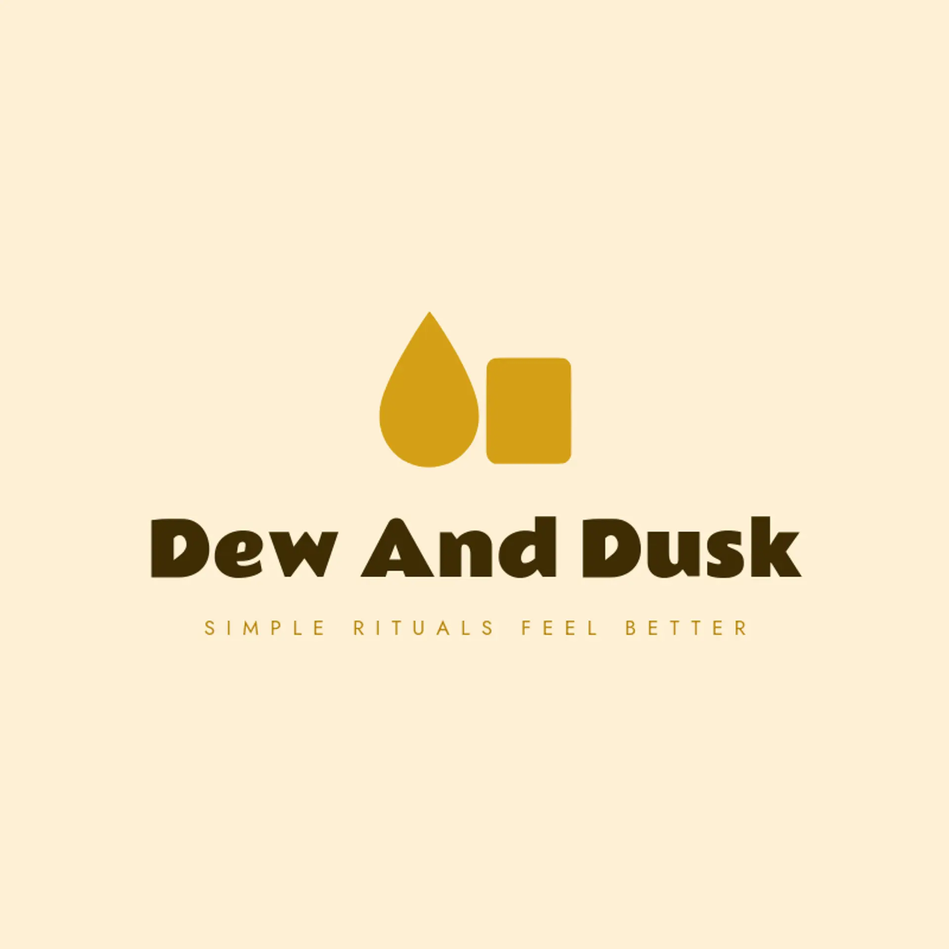Dew And Dusk logo for soap