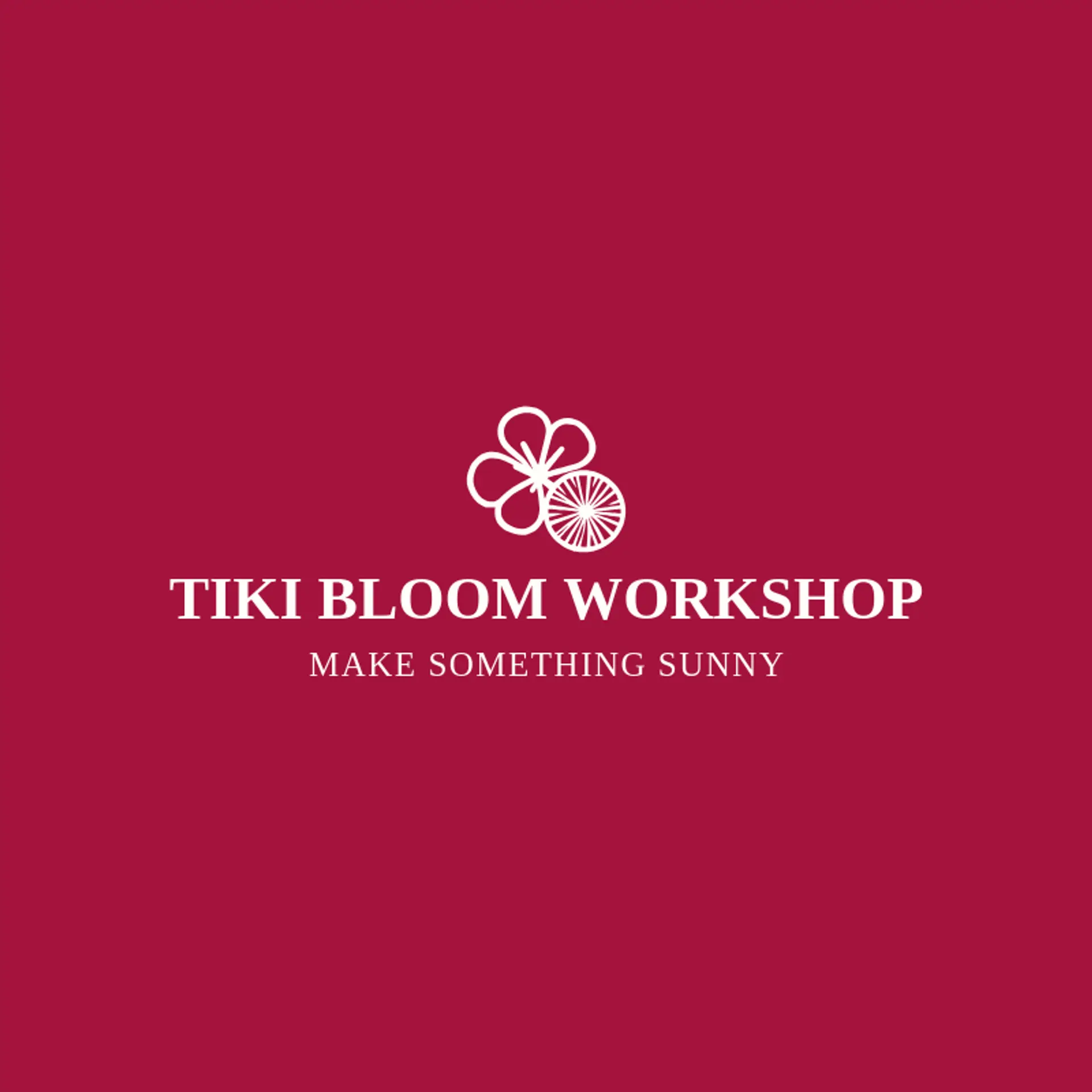 Tiki Bloom Workshop logo for hibiscus