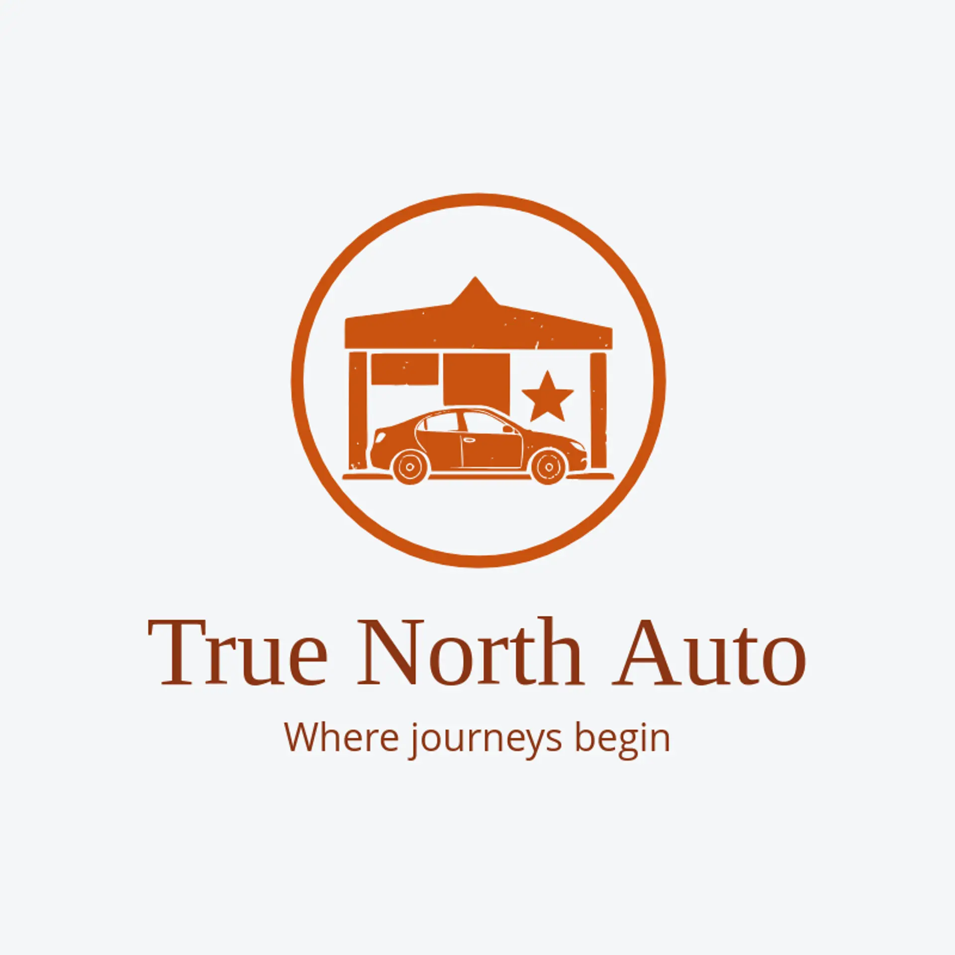 True North Auto logo for car dealership
