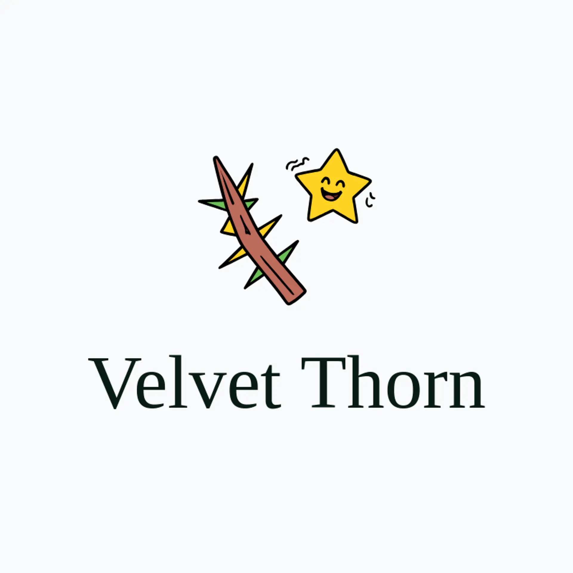 Velvet Thorn logo for evil