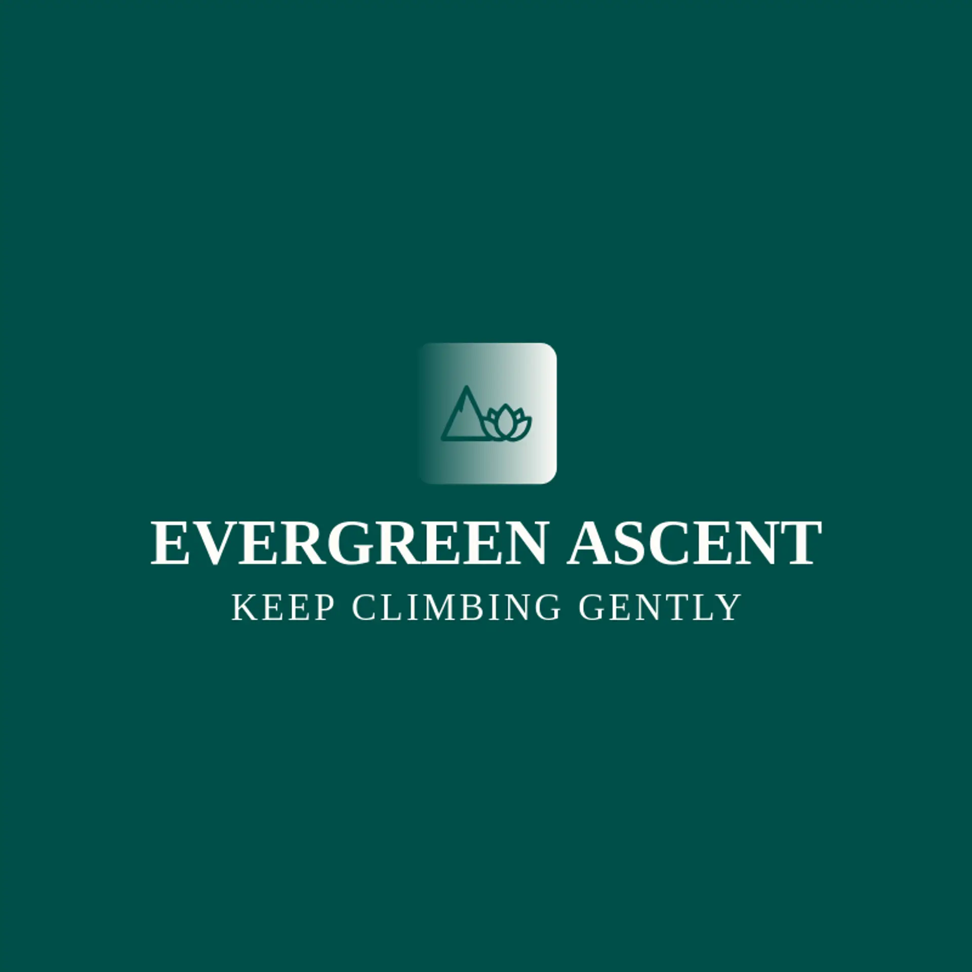 Evergreen Ascent logo for wellness