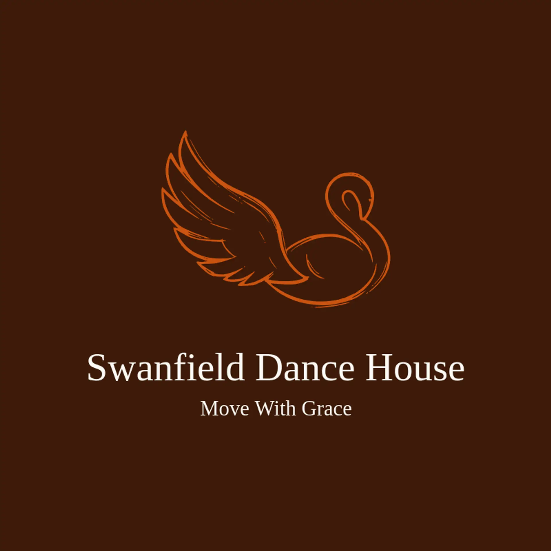 Swanfield Dance House logo for swan