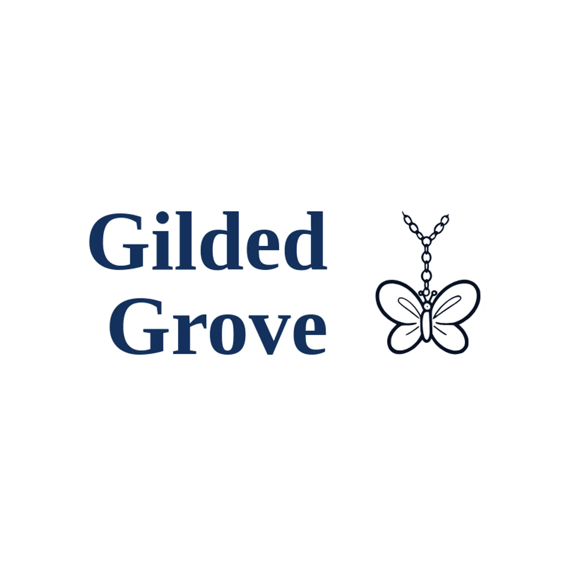 Gilded Grove logo for necklace