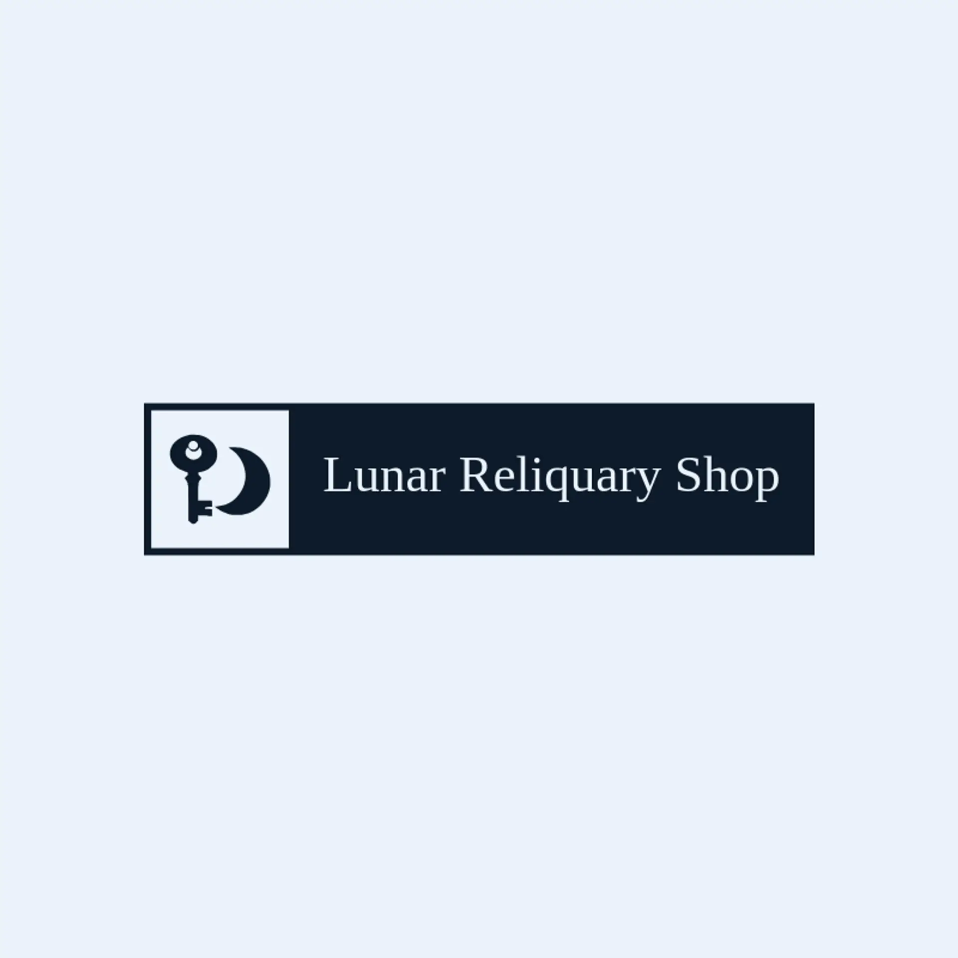 Lunar Reliquary Shop logo for gothic