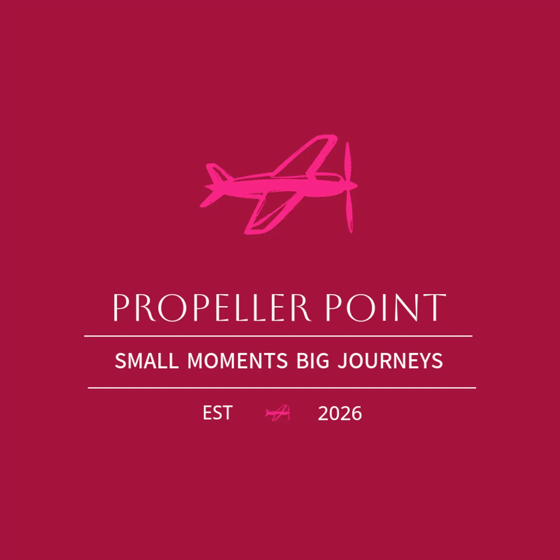 Propeller Point logo for airline