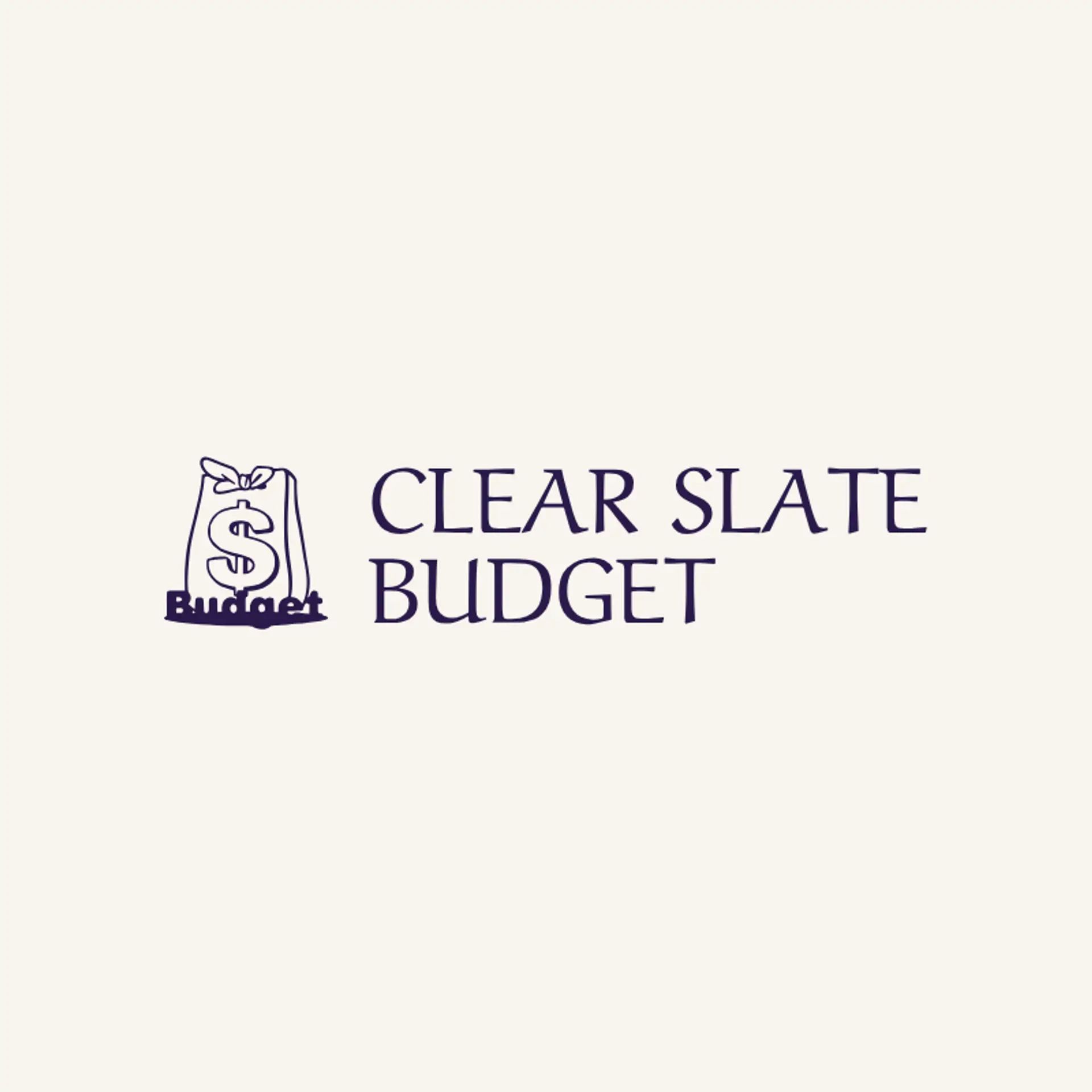 Clear Slate Budget logo for budget