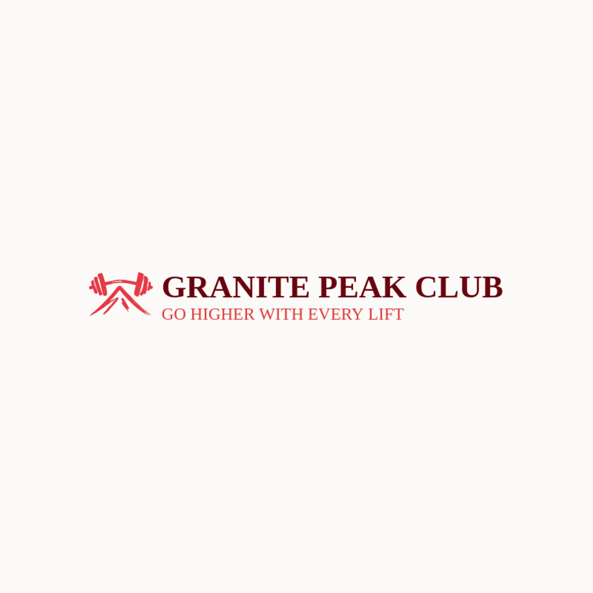 Granite Peak Club logo for weightlifting