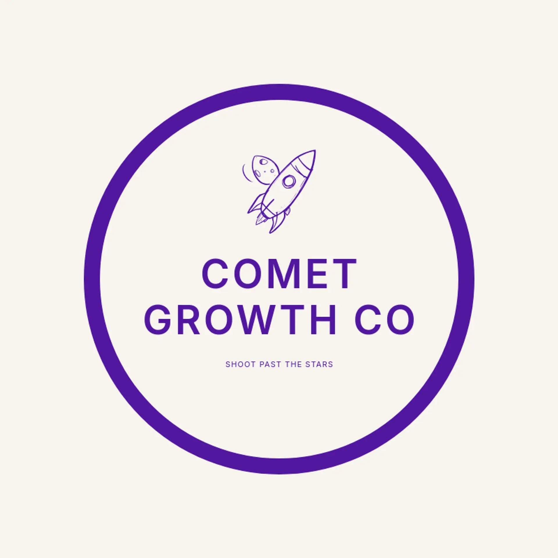 Comet Growth Co logo for growth