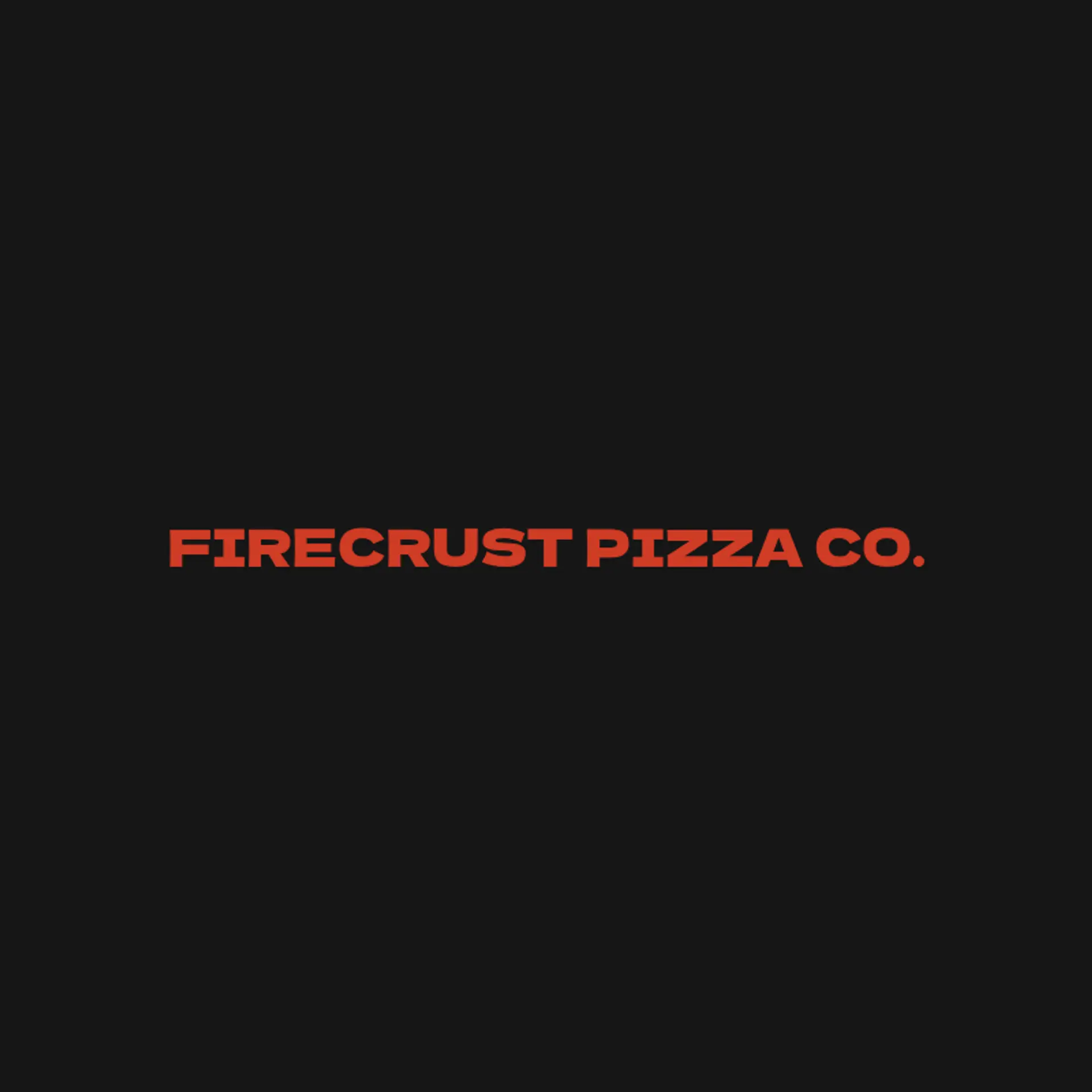 Crust & Ember logo for pizza restaurant