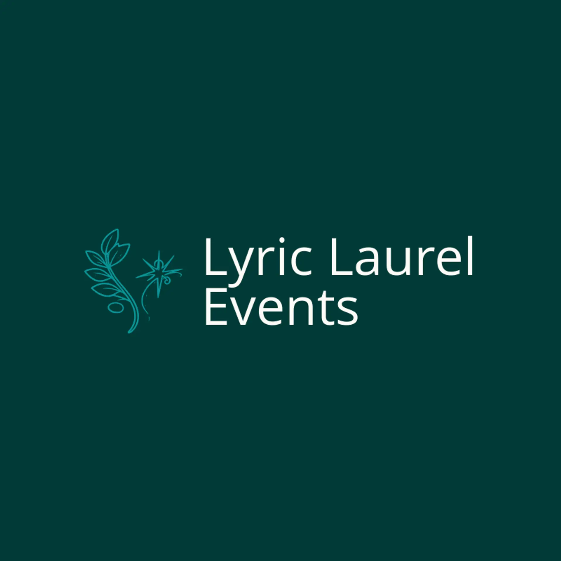 Lyric Laurel Events logo for greek