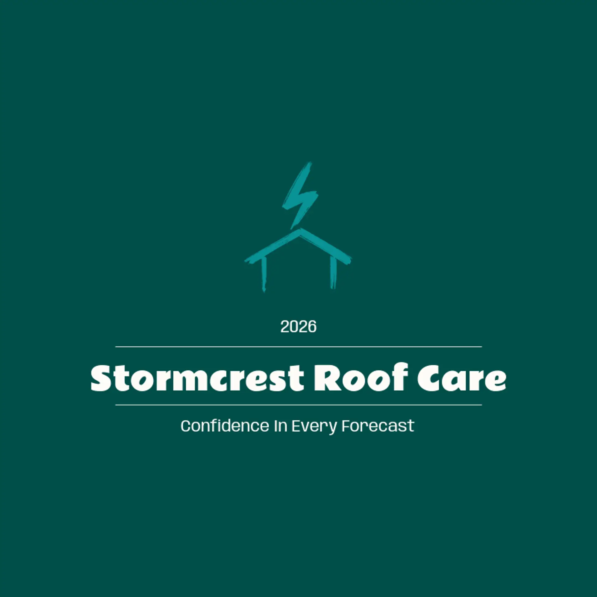 Stormcrest Roof Care logo for roofing