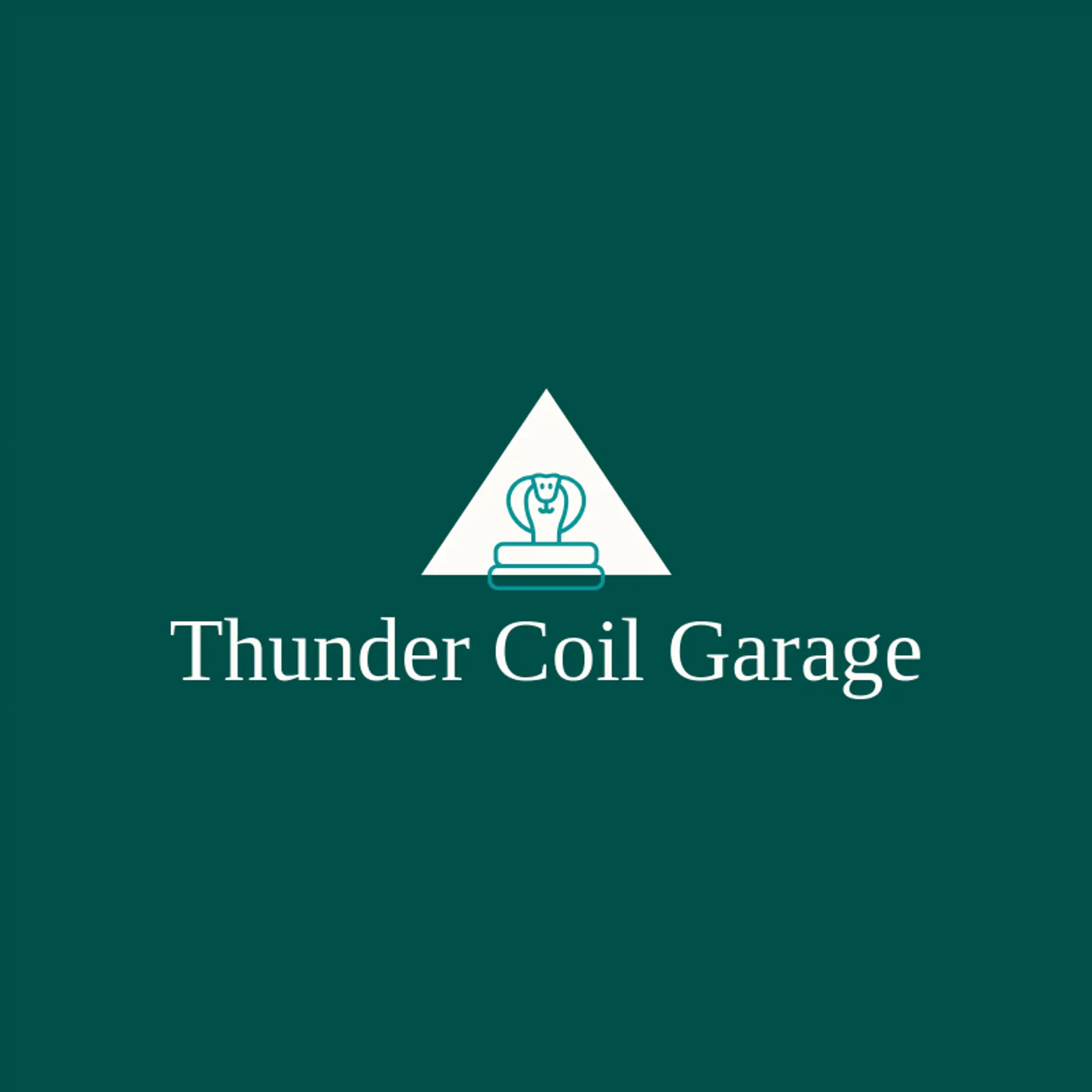 Thunder Coil Garage logo for cobra