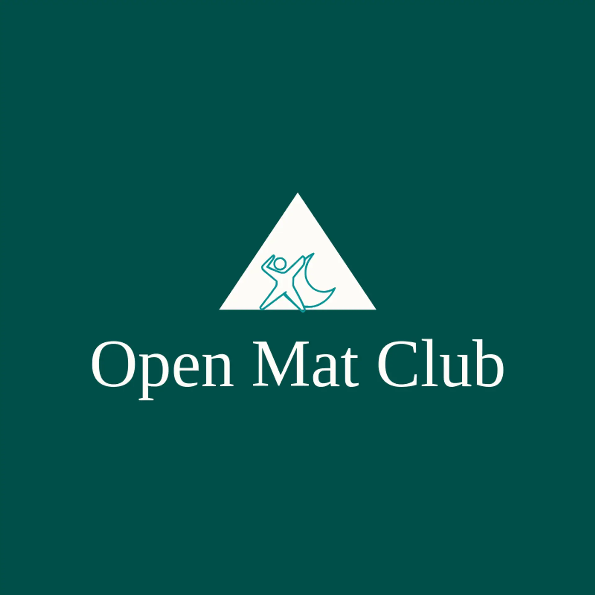 Open Mat Club logo for exercise