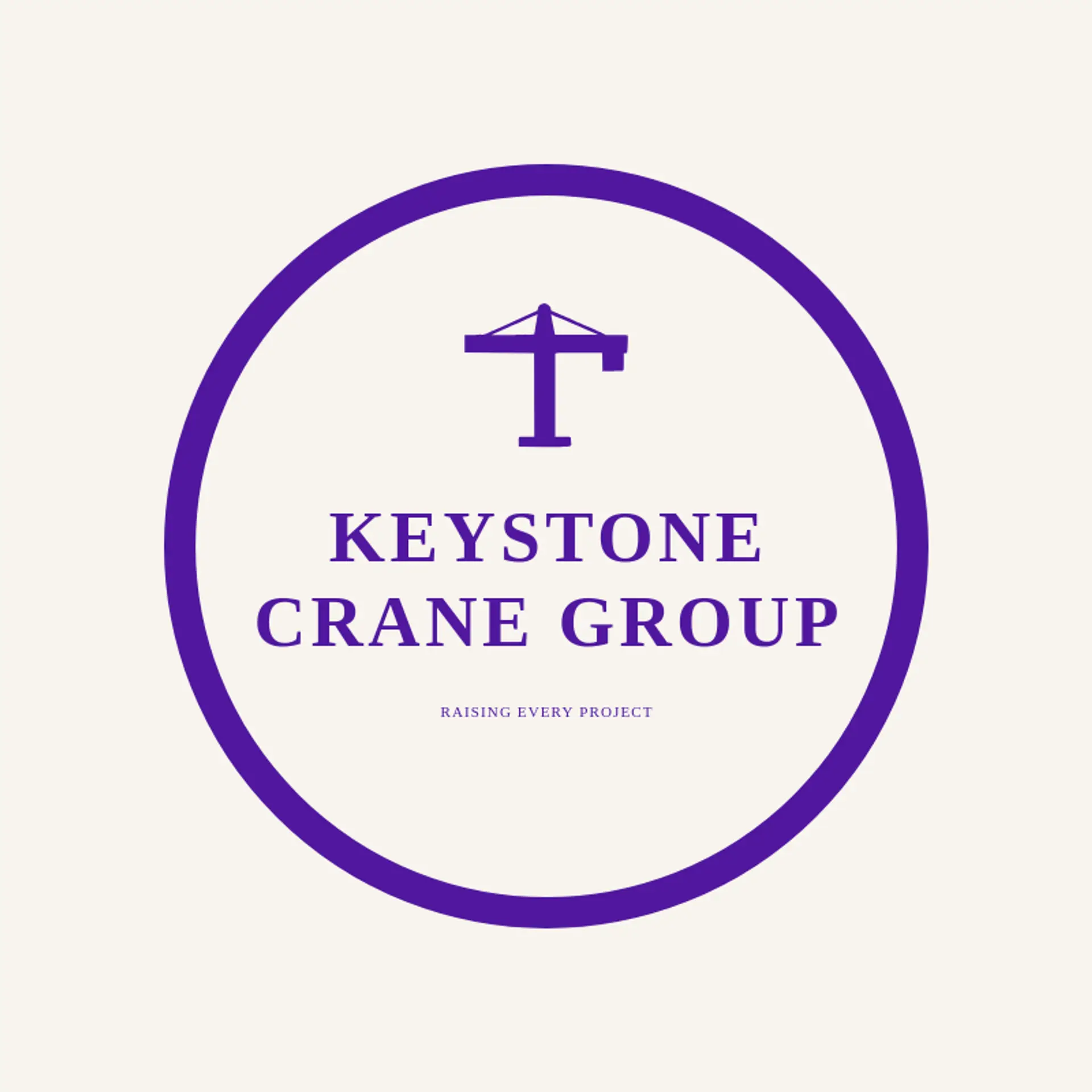 Keystone Crane Group logo for crane