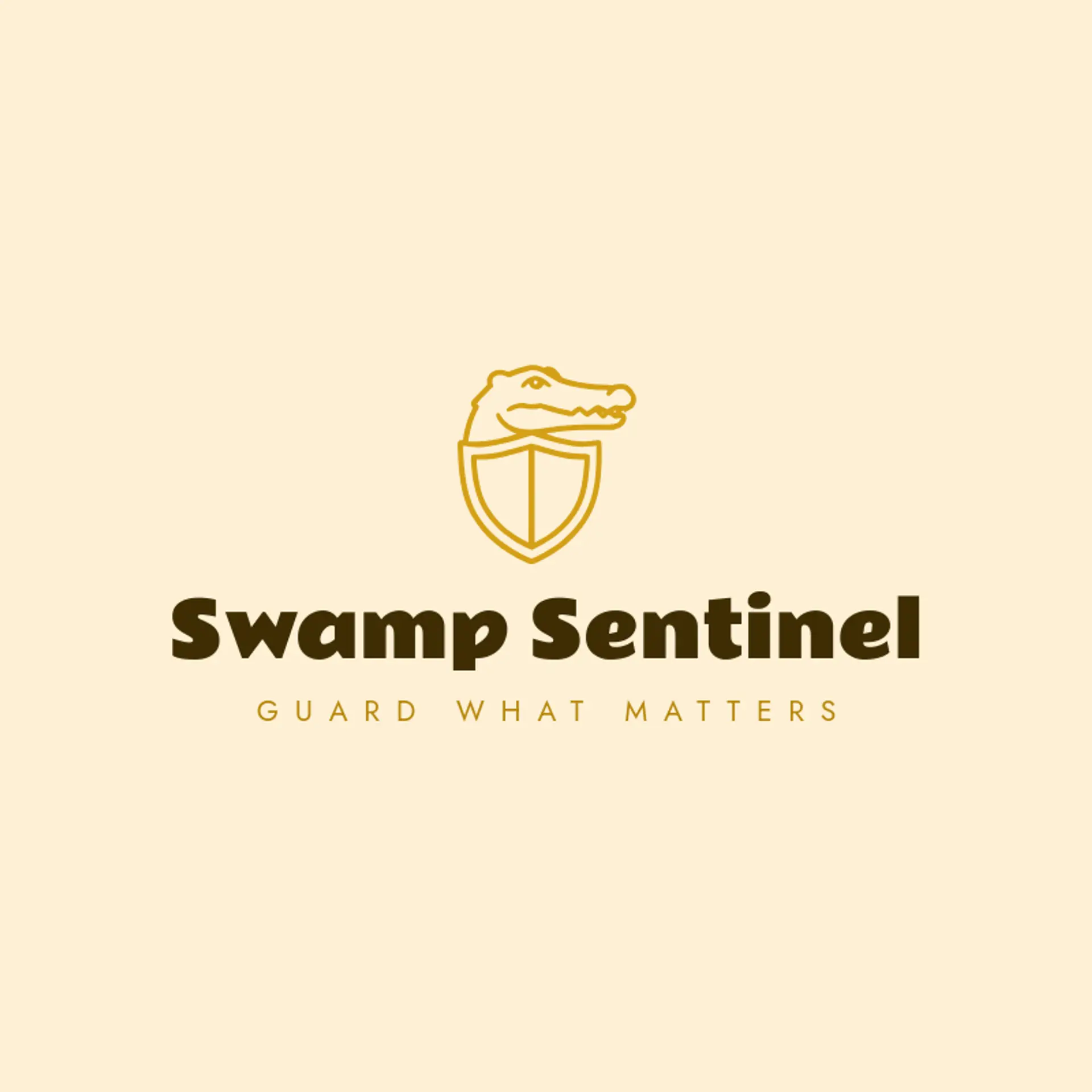Swamp Sentinel logo for alligator