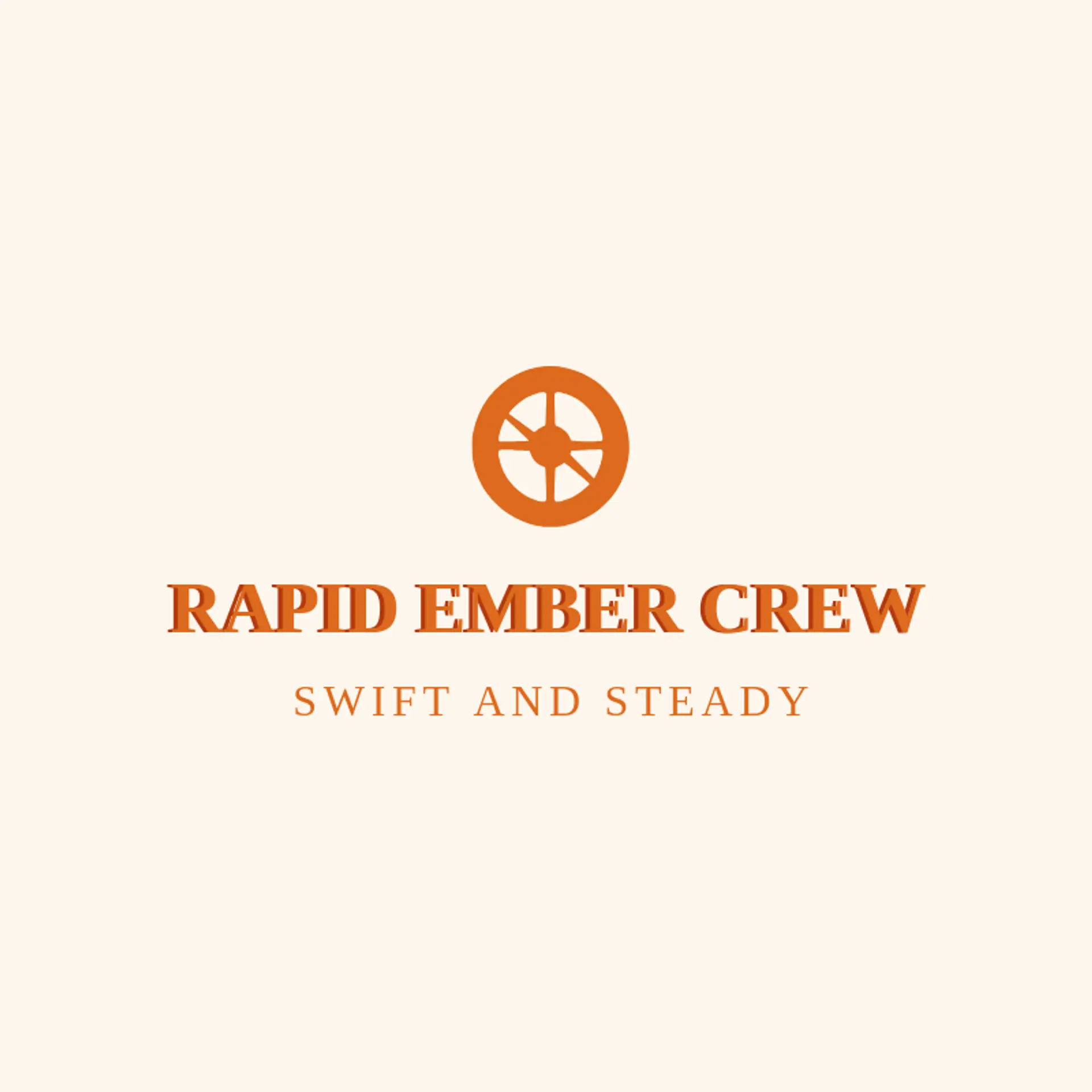 Rapid Ember Crew logo for fire station