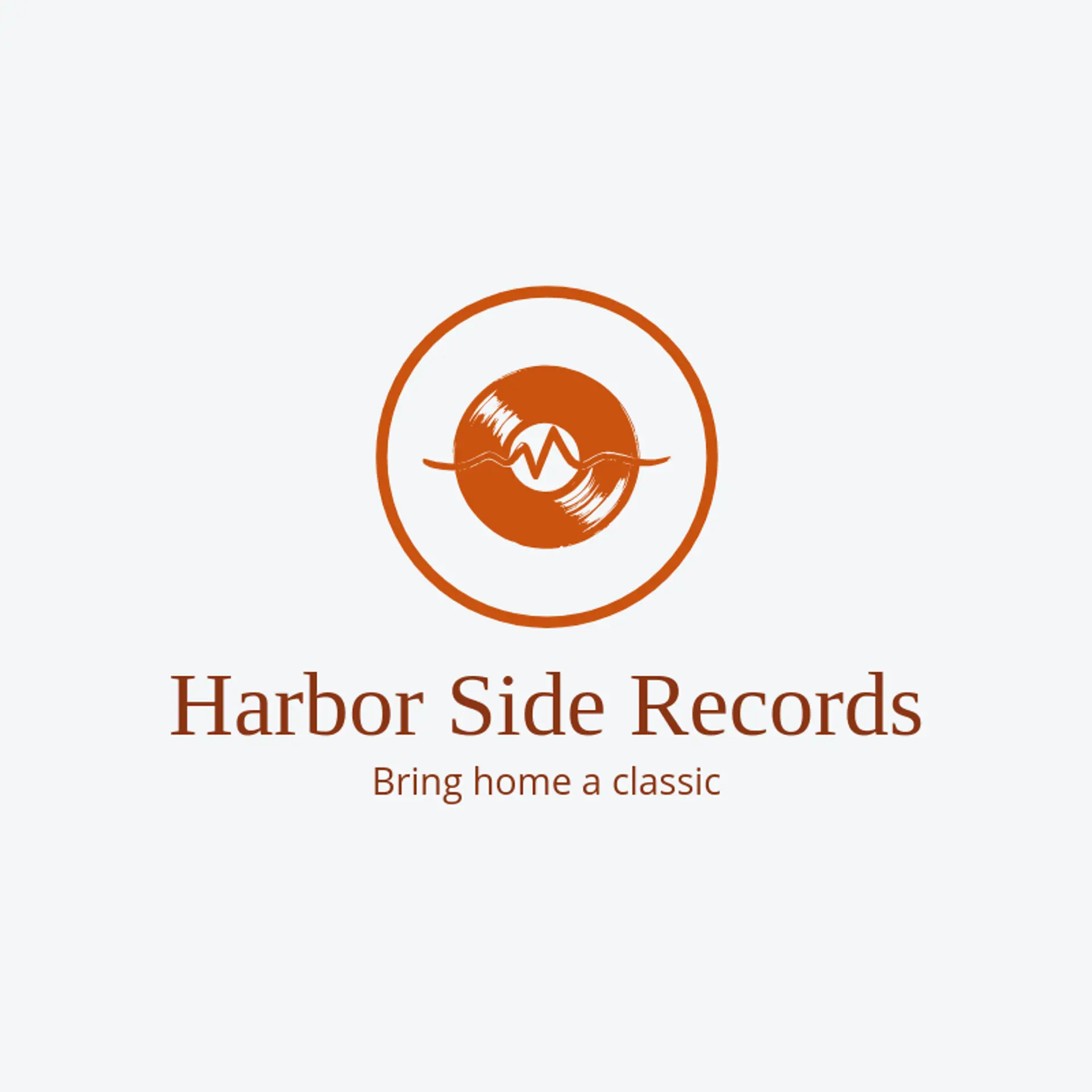Harbor Side Records logo for vinyl