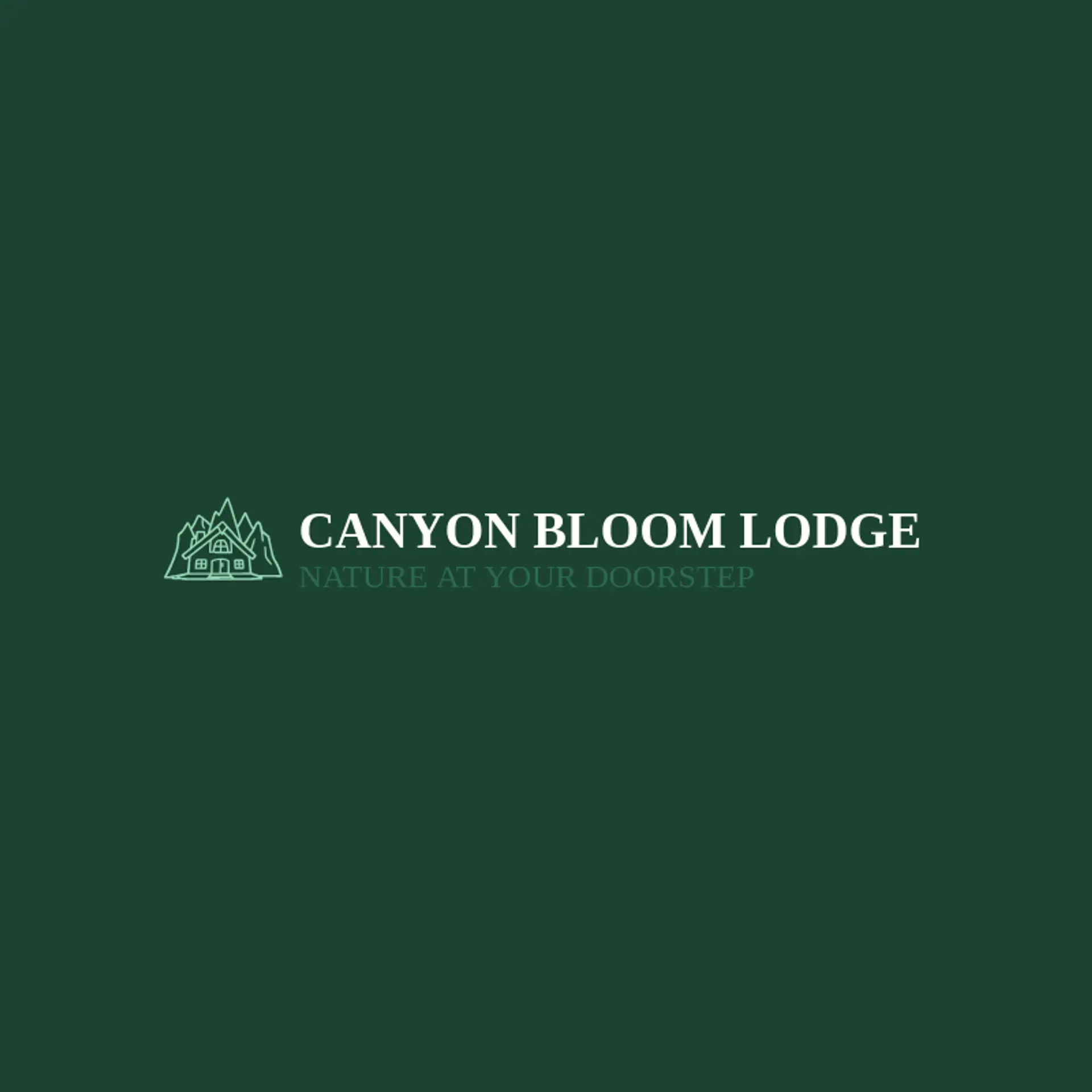 Canyon Bloom Lodge logo for lodge