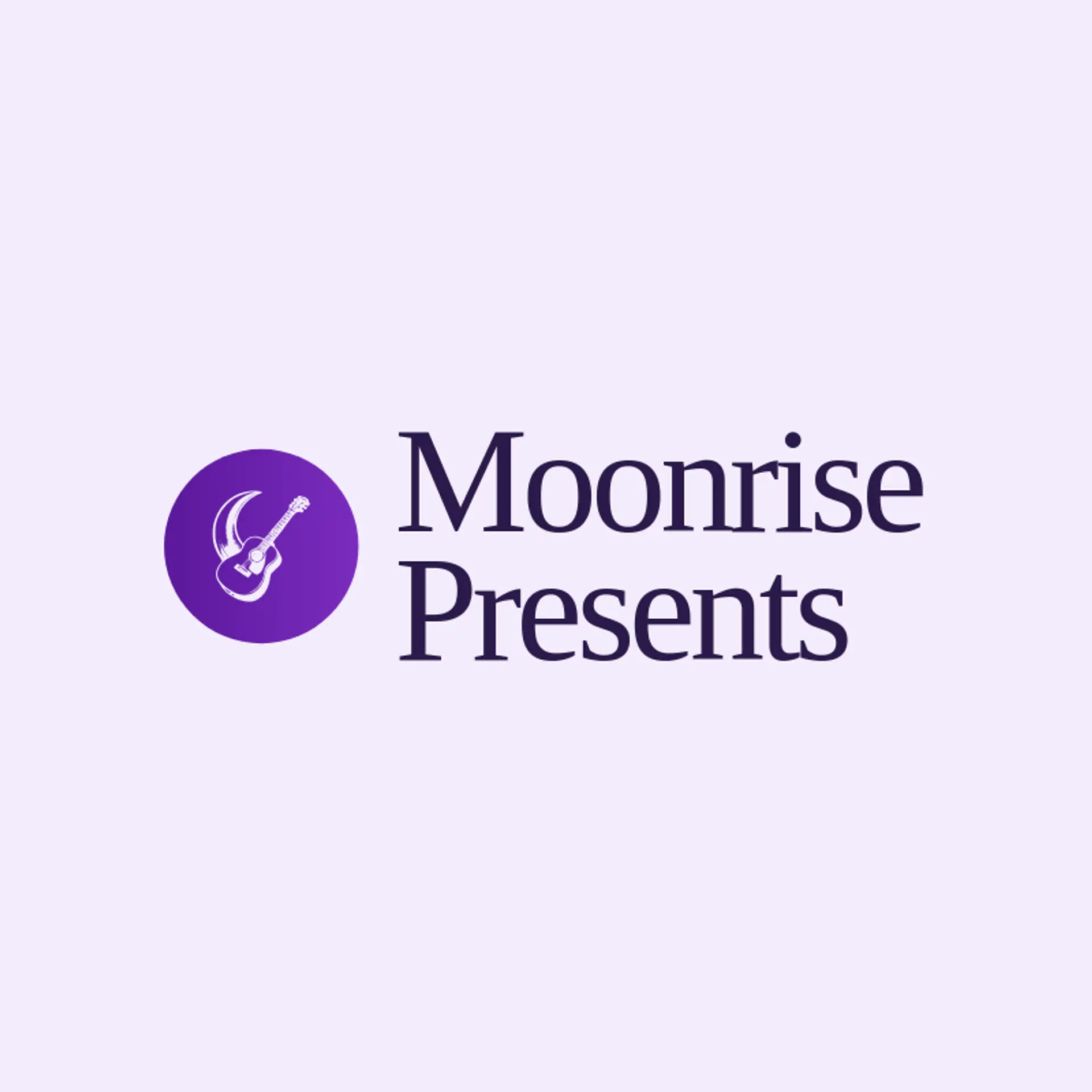 Moonrise Presents logo for concert