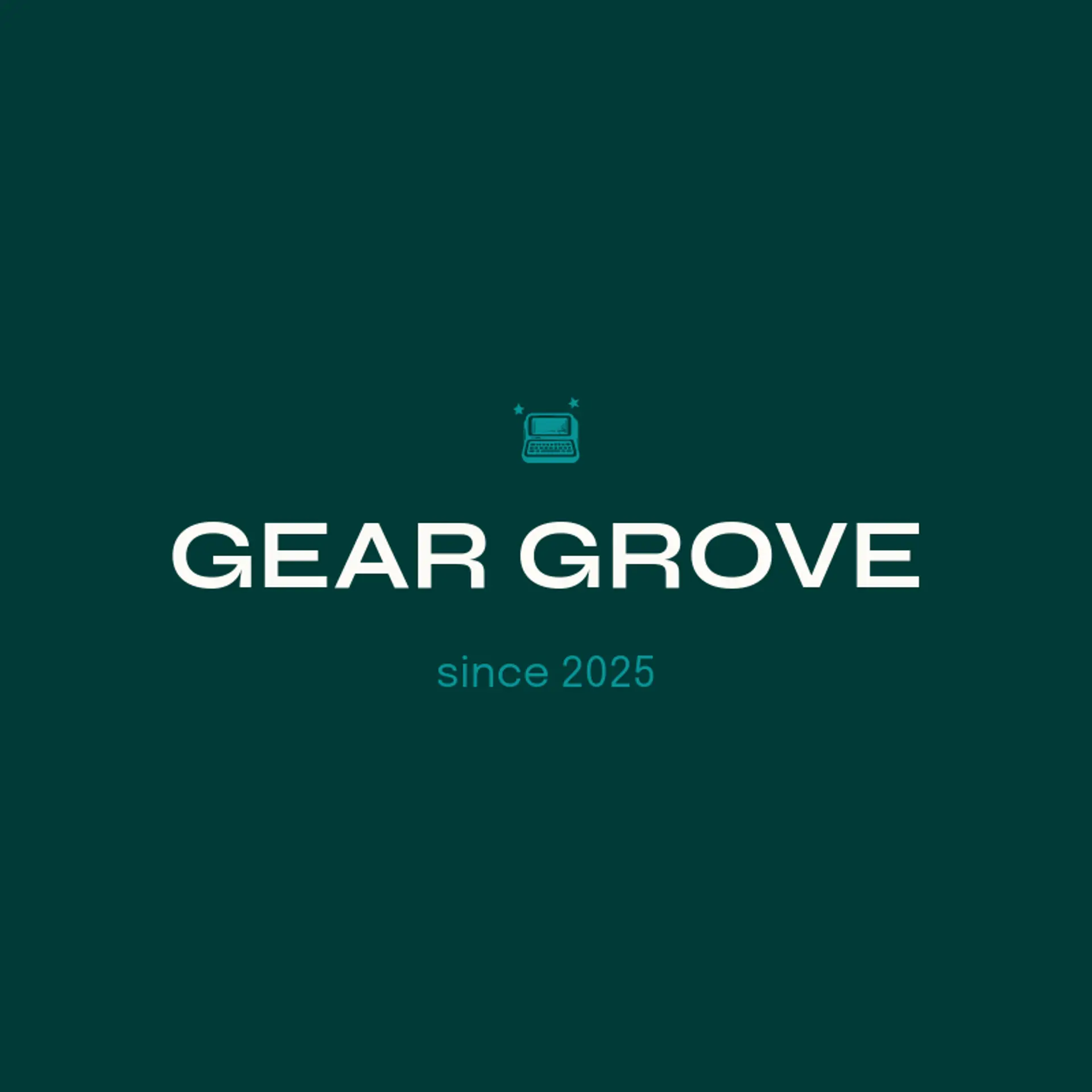 Gear Grove logo for computer