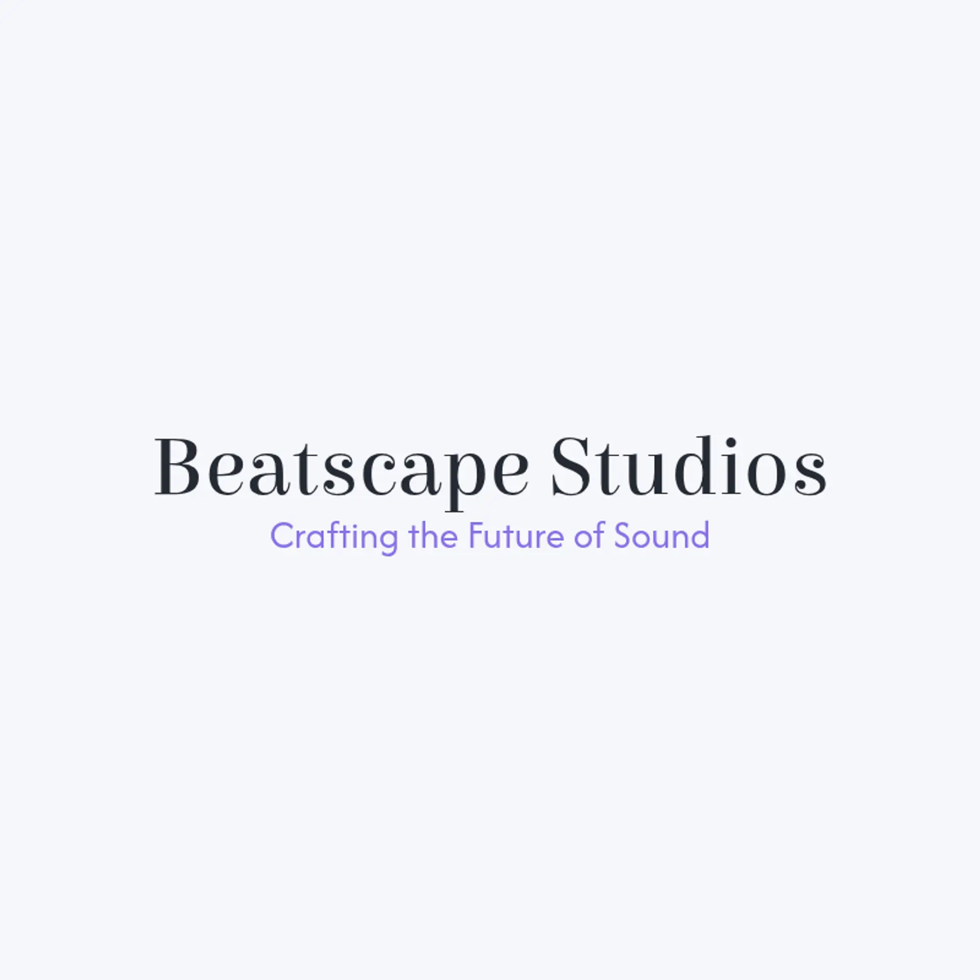 EchoForge Studios logo for music production