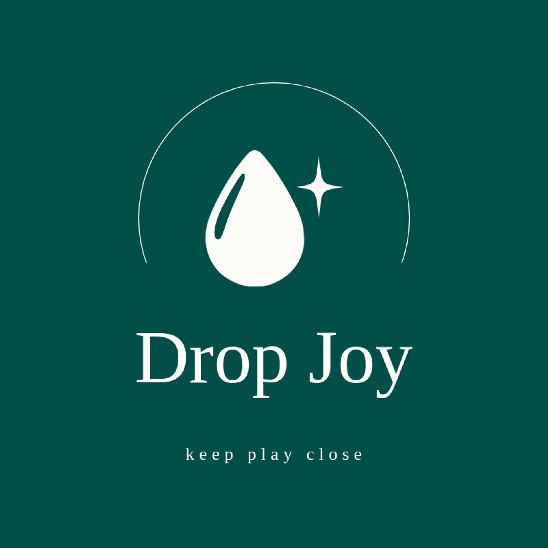 Drop Joy logo for slime