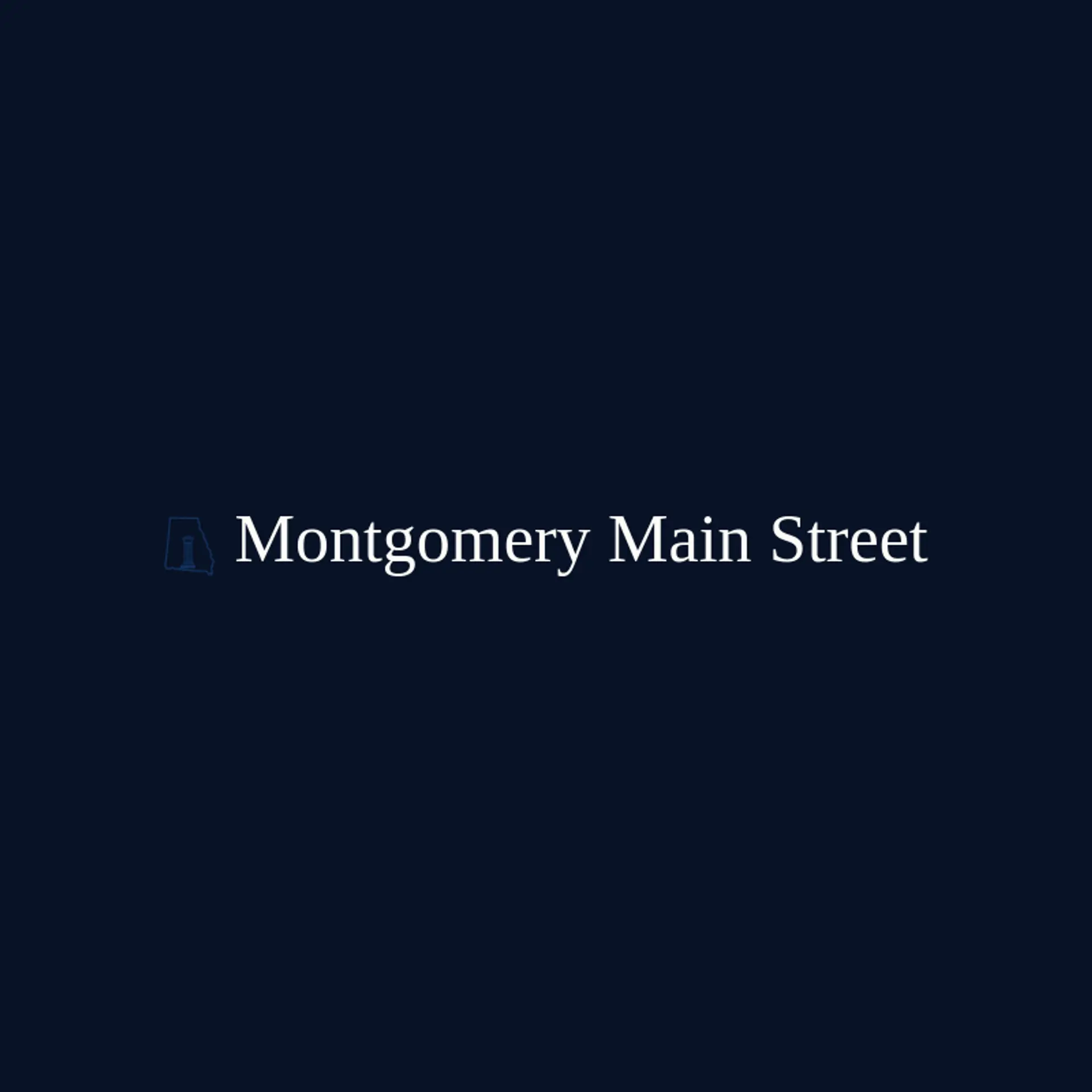 Montgomery Main Street logo for alabama