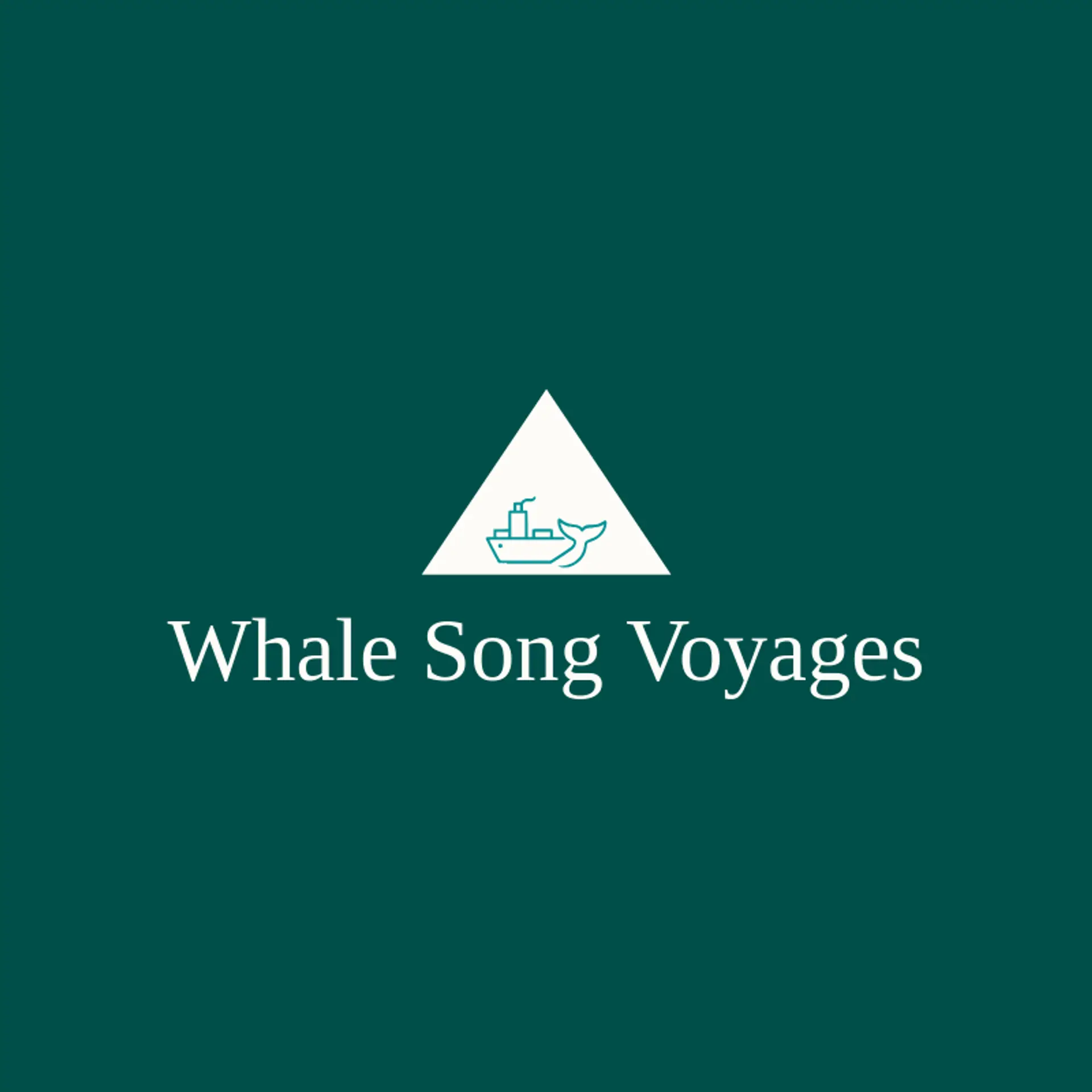Whale Song Voyages logo for ship