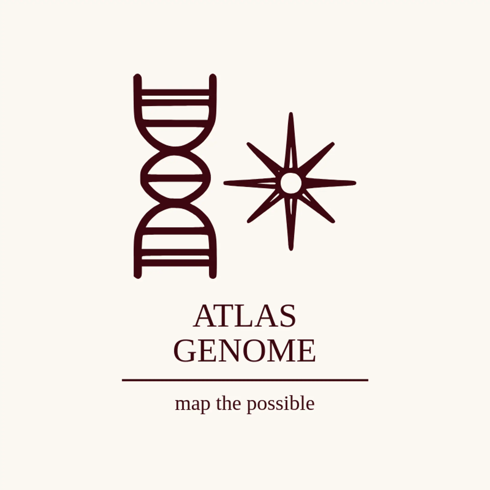 Atlas Genome logo for biotechnology