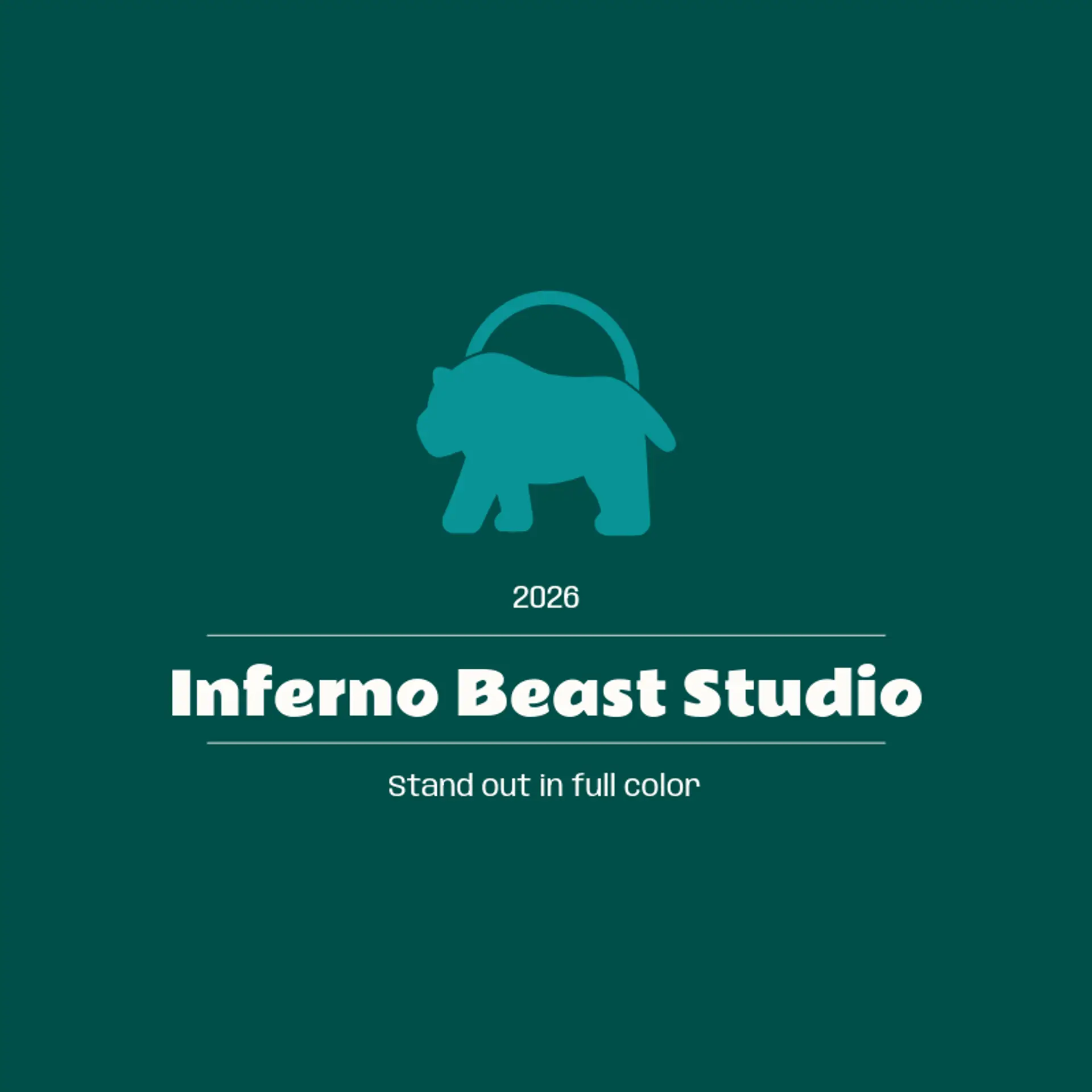 Inferno Beast Studio logo for beast