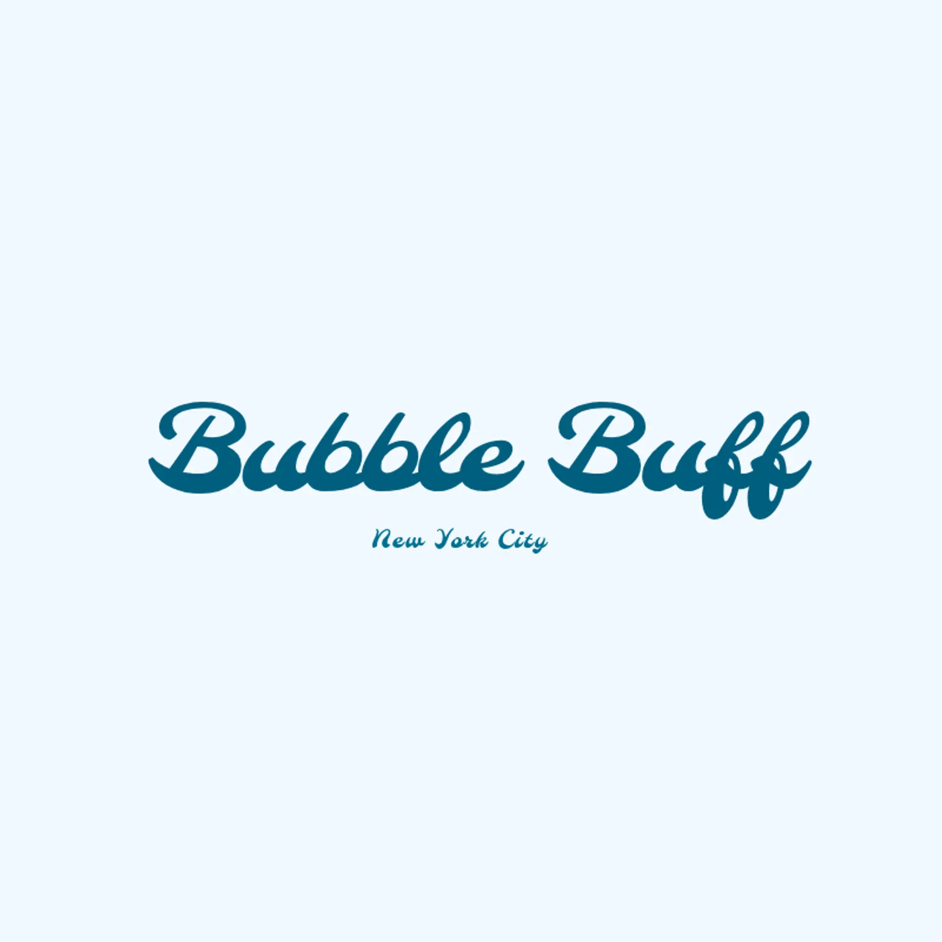 Bubble Buff logo for car cleaning