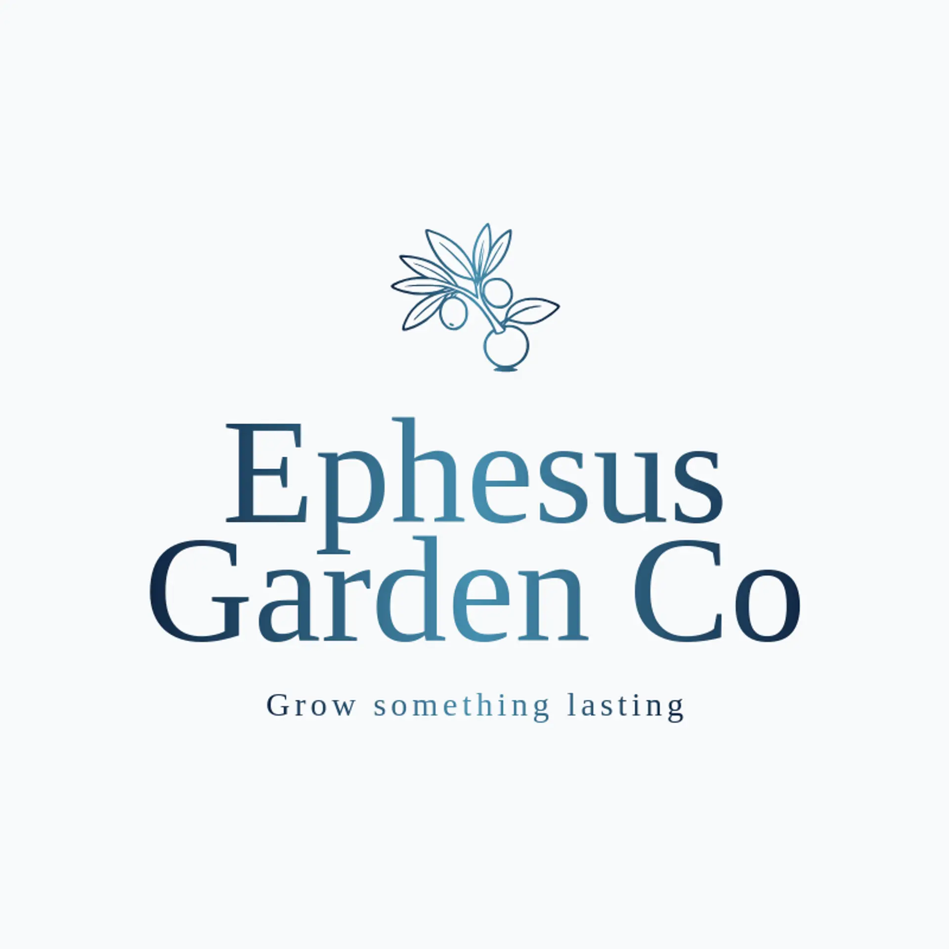 Ephesus Garden Co logo for greek